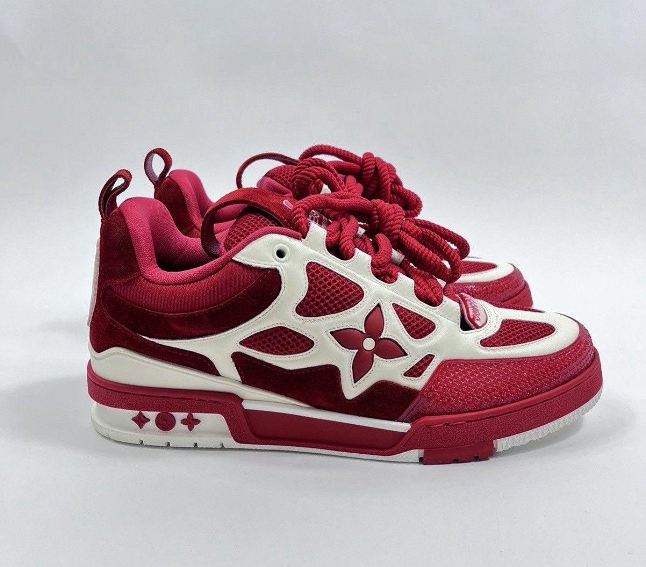 Louis Vuitton LOUIS VUITTON SK8 LOW TOP SNEAKERS (RARE) Size US 11 / EU 44 - 1 Thumbnail