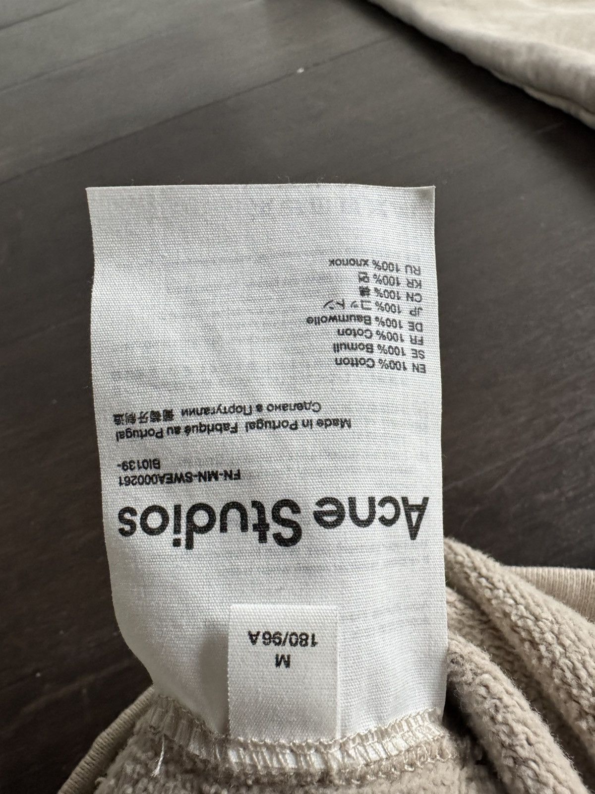 Acne Studios Acne studios stamp logo hoodie Size US M / EU 48-50 / 2 - 3 Thumbnail
