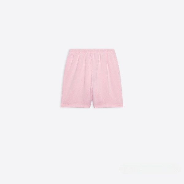 Balenciaga o1in1g1024 Cities Paris Sweat Shorts in Pink Size 27" / US 4 / IT 40 - 3 Thumbnail