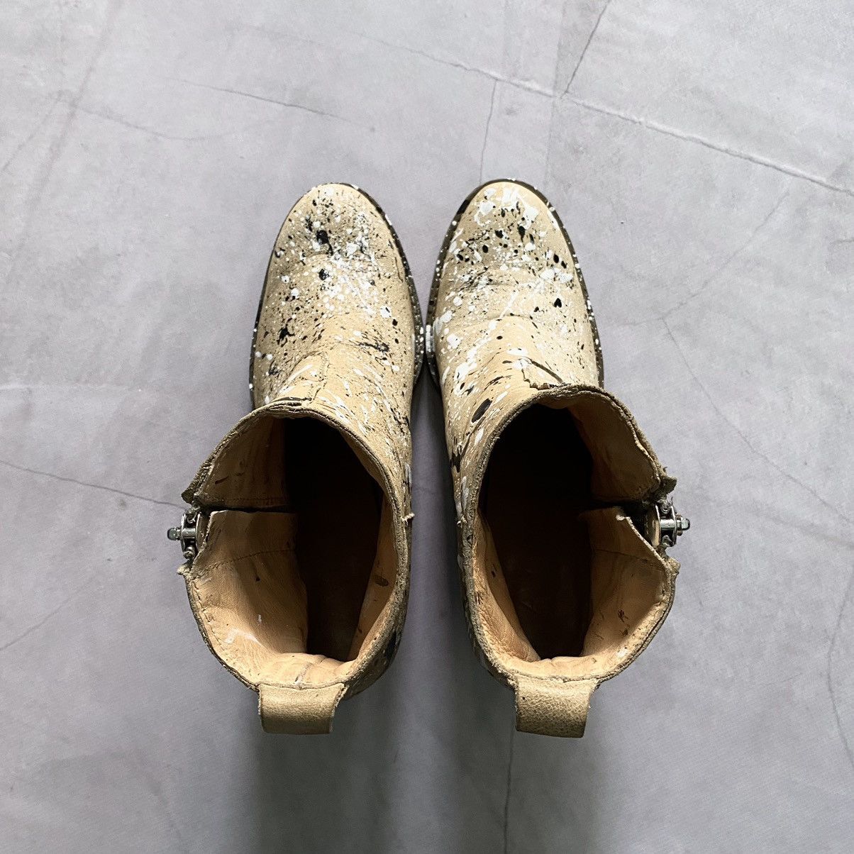 Acne Studios Vintage Acne Studios Painted Boots Maison Margiela Vibe Size US 9 / IT 39 - 4 Thumbnail