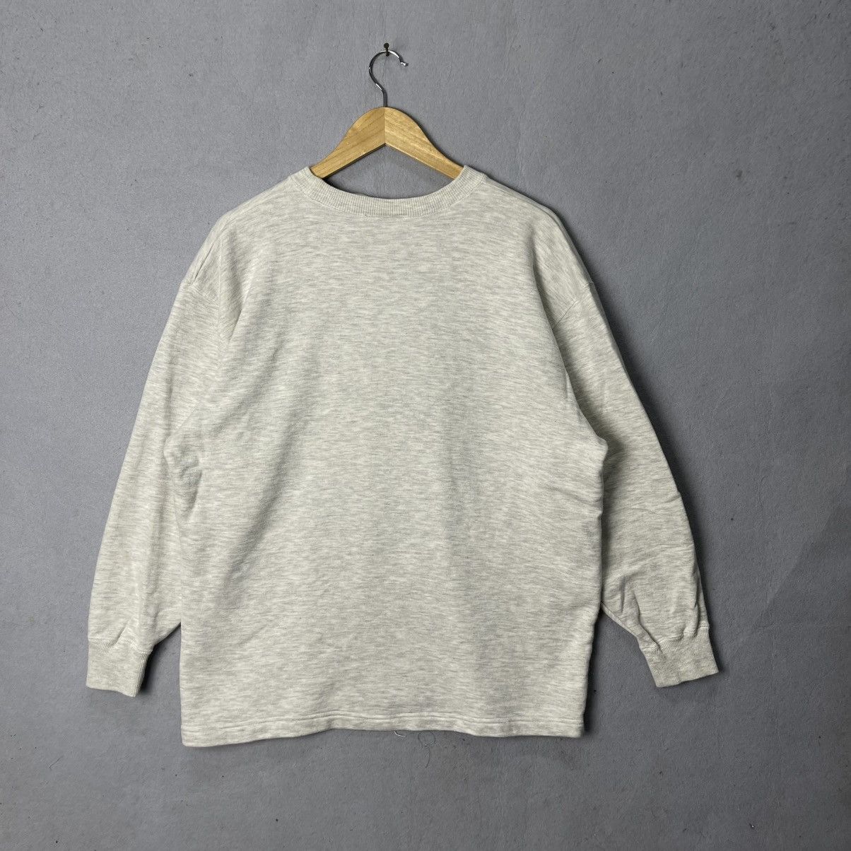 Nike Late 1990s Nike Oversized Swoosh Crewneck Sweatshirt Size US L / EU 52-54 / 3 - 6 Thumbnail