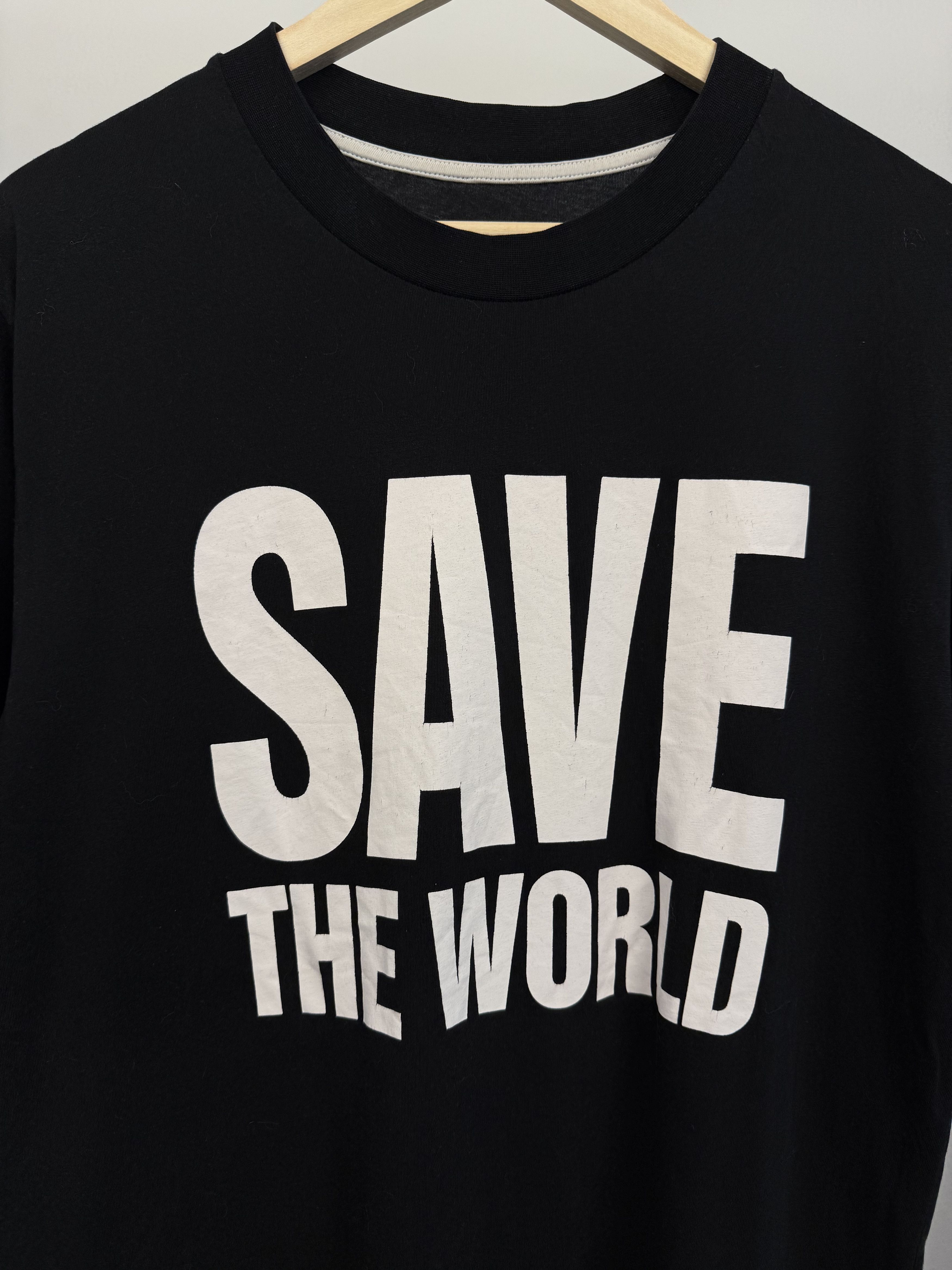 Katharine Hamnett London Katharine Hamnett Iconic "Save The World" Slogan Tee Size US L / EU 52-54 / 3 - 2 Thumbnail