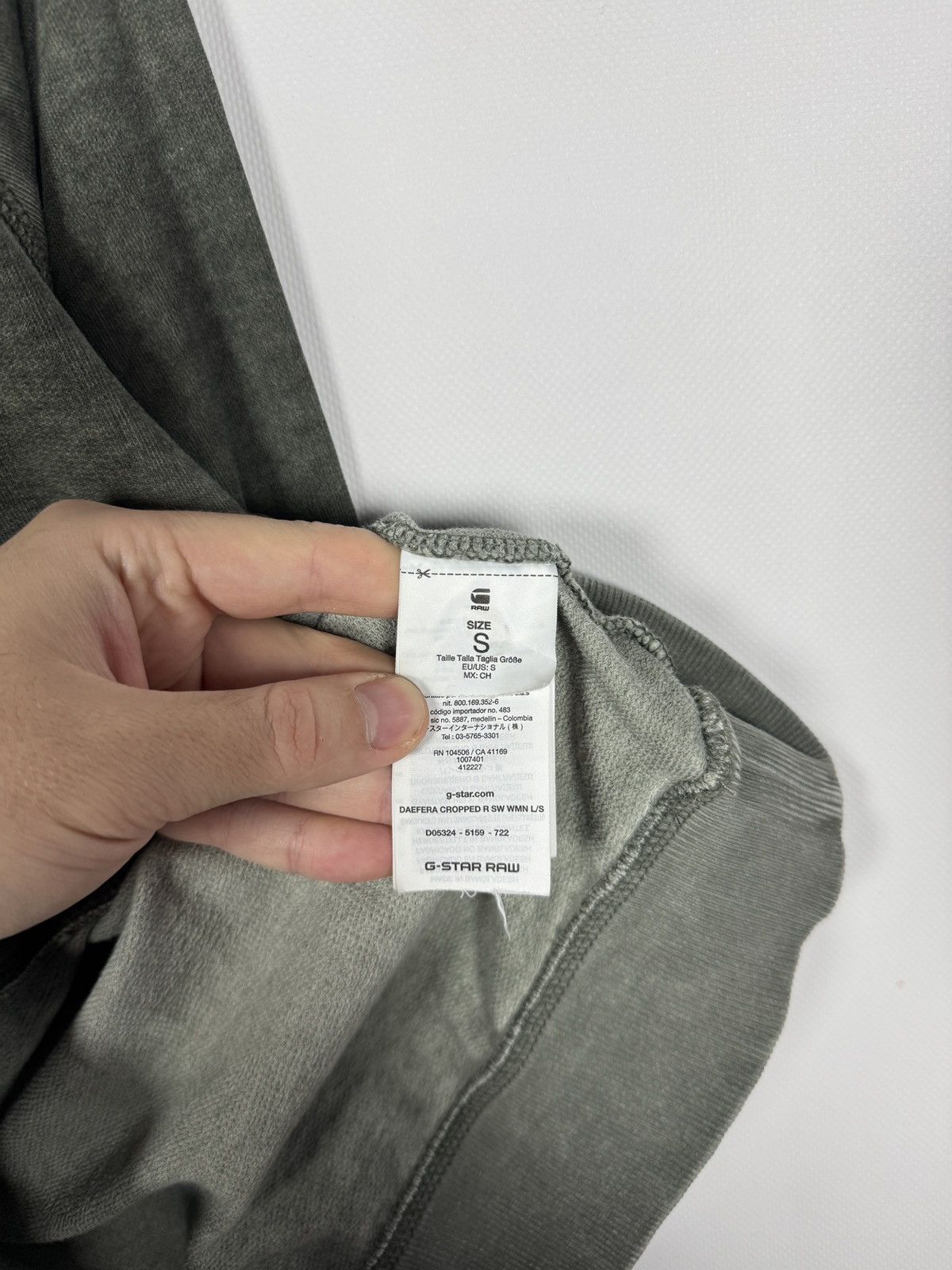 G-Star G-Star Raw Daefera Cropped R SW Sweatshirt Pullover Size S Size S / US 4 / IT 40 - 10 Thumbnail