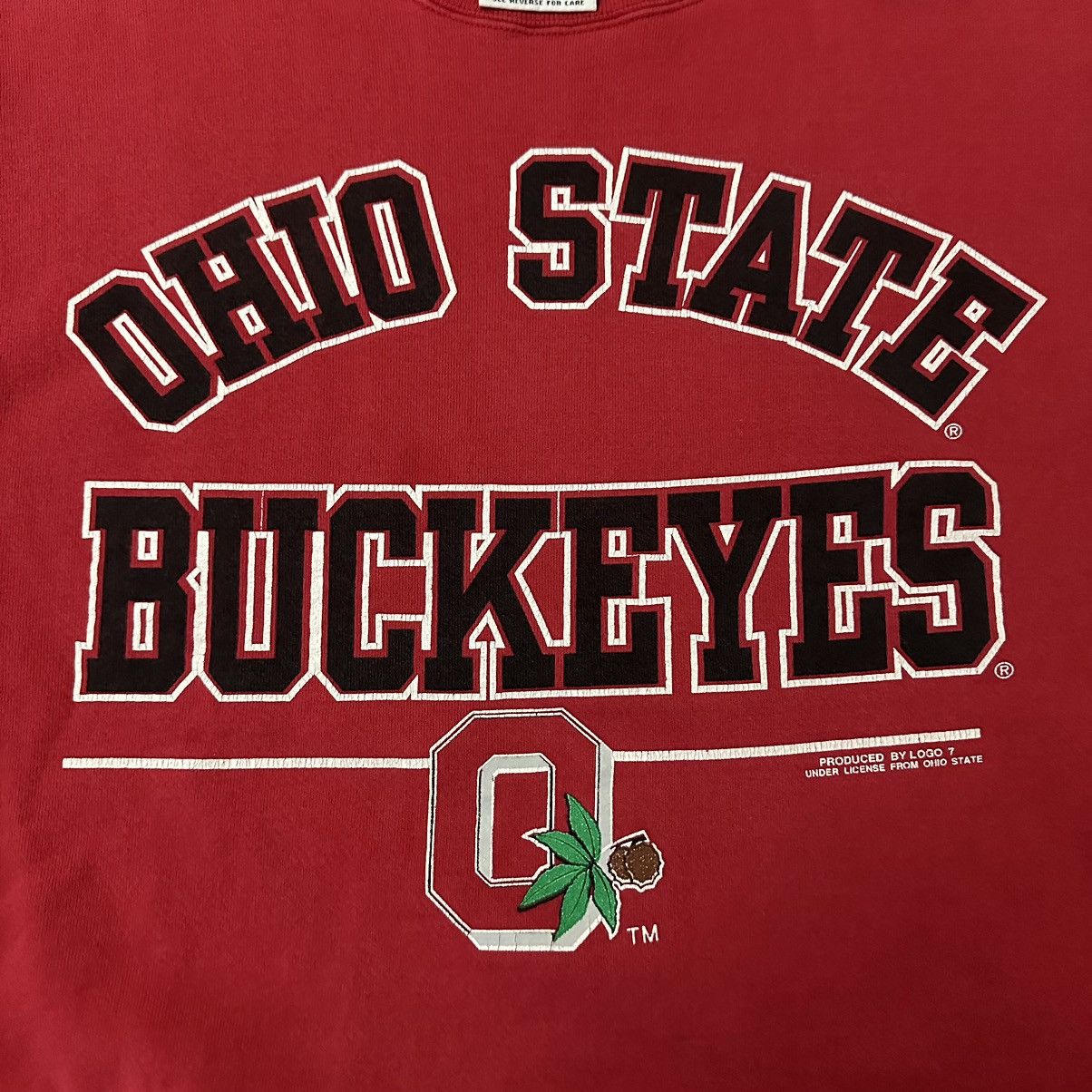 Logo Athletic × Vintage Vintage Ohio State Buckeyes LogoAthletic Crewneck Sweatshirt Size US L / EU 52-54 / 3 - 3 Thumbnail