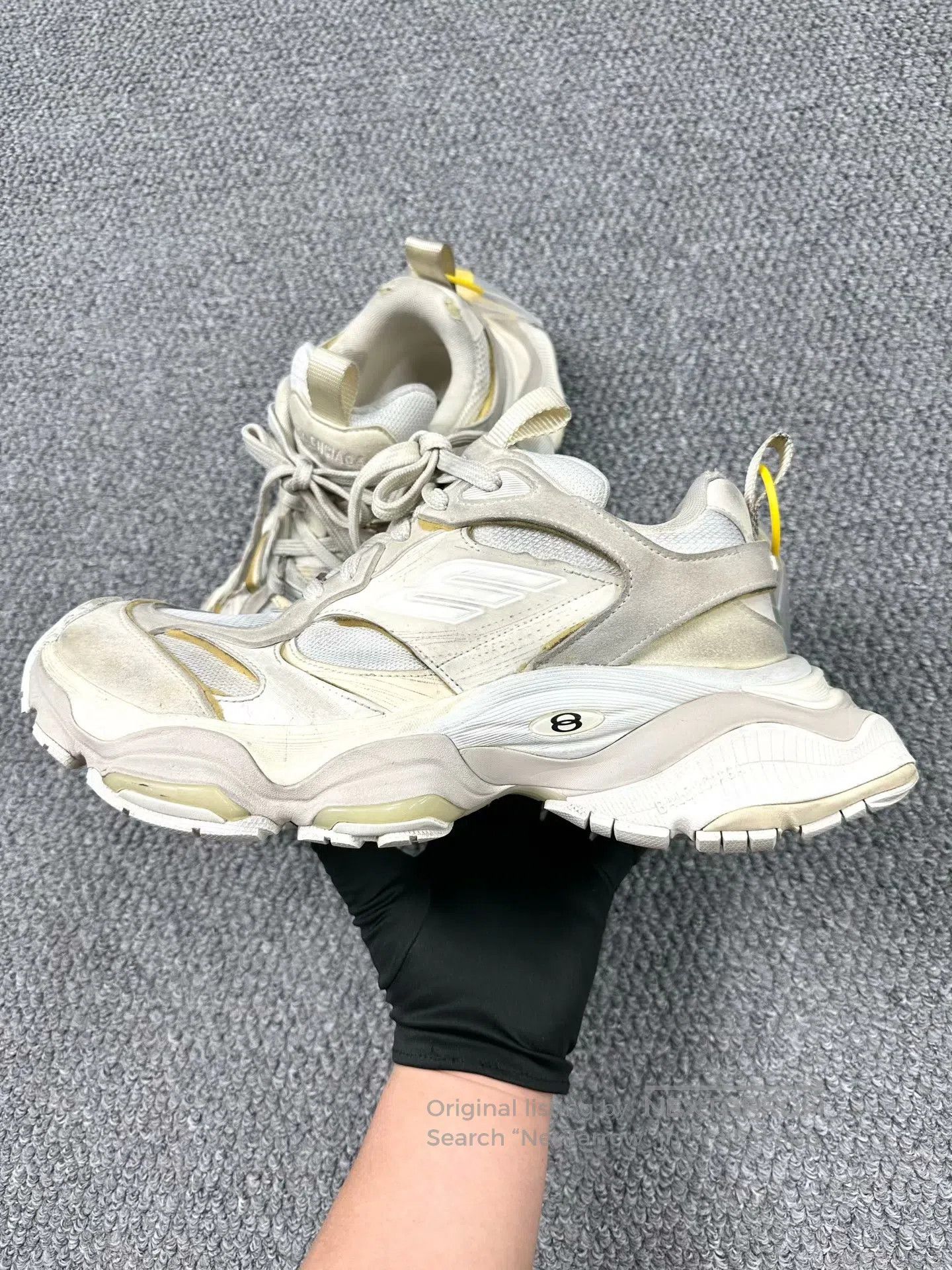 Balenciaga Balenciaga Beige vintage Cargo dad sneakers| Size US 10 / EU 43 - 3 Thumbnail