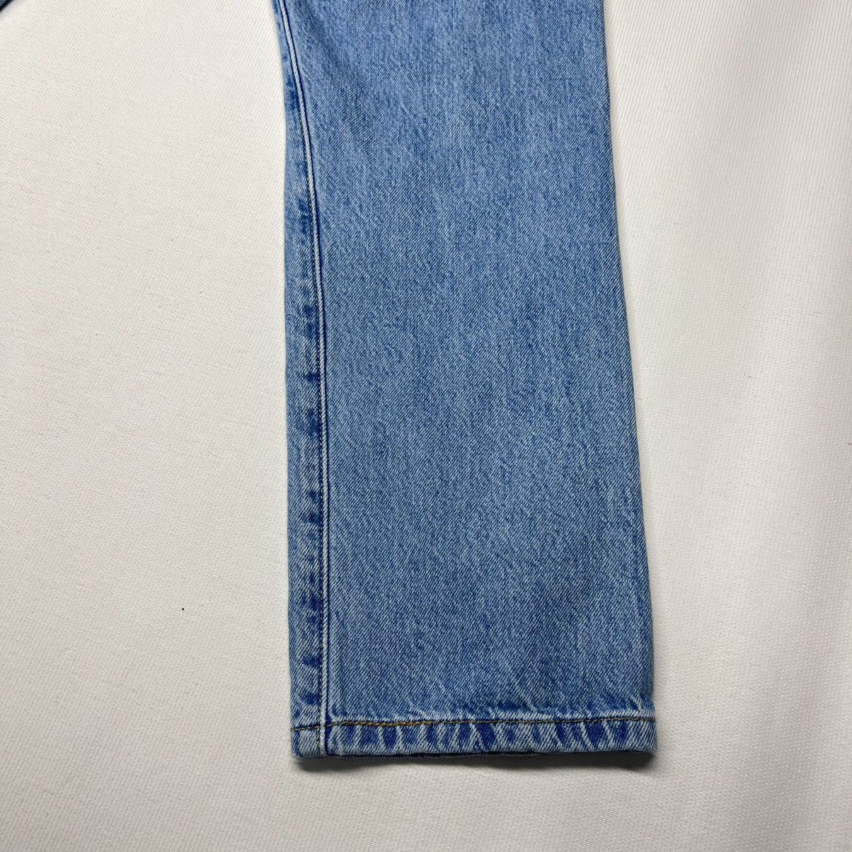 Levi's Levis Premium Jeans Blue 501 Straight Original Denim Ripped Size 25" / US 0 / IT 36 - 18 Thumbnail
