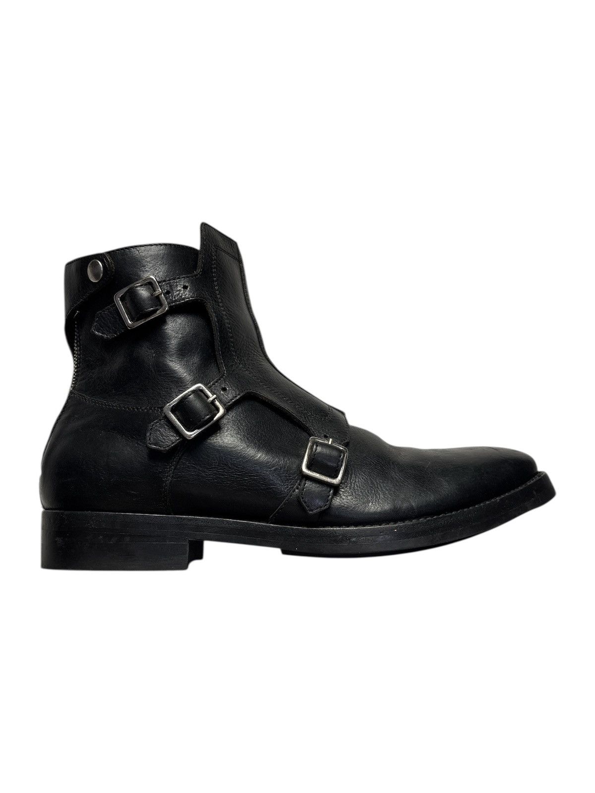 Alexander McQueen Triple Monk Strap Boots Size US 8.5 / EU 41-42 - 1 Thumbnail