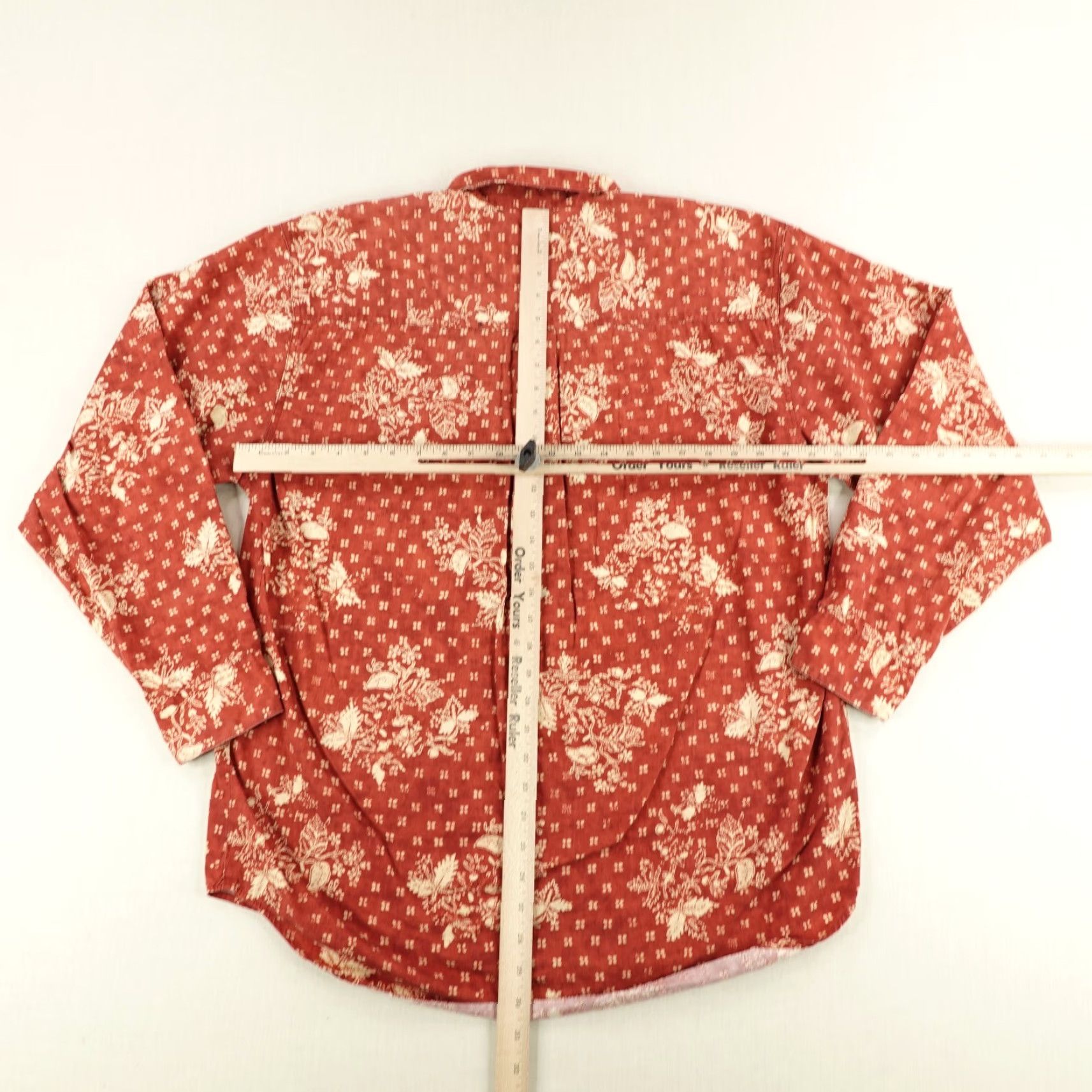 The Territory Ahead Vintage Territory Ahead Shirt Mens Large Red Floral Ditsy Button Up 90s Flowers Size US L / EU 52-54 / 3 - 6 Thumbnail