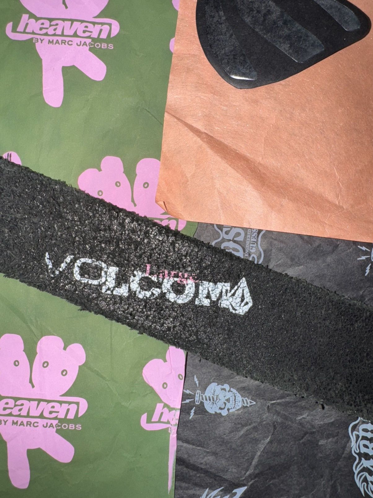 Volcom Vintage Volcom Leather belt Size 32 - 6 Thumbnail