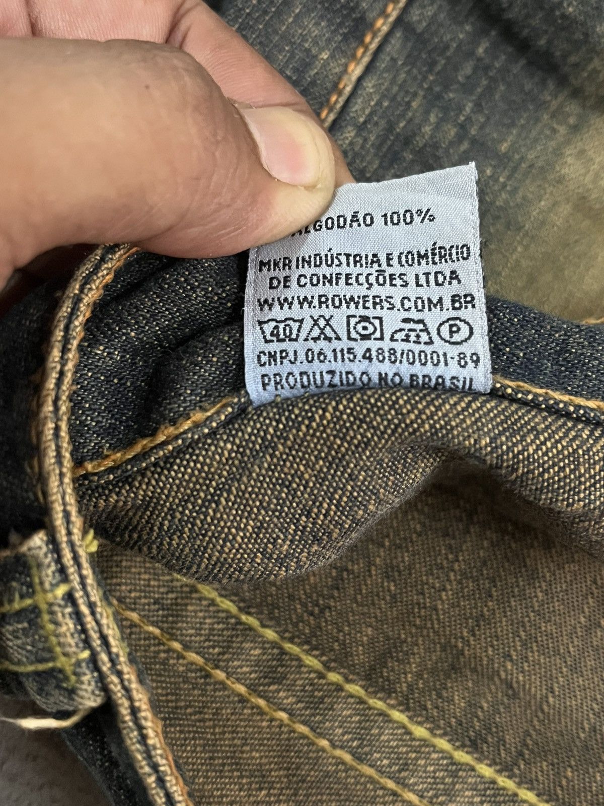 Vintage Rowers Short Distressed Denim Size 29" - 13 Thumbnail