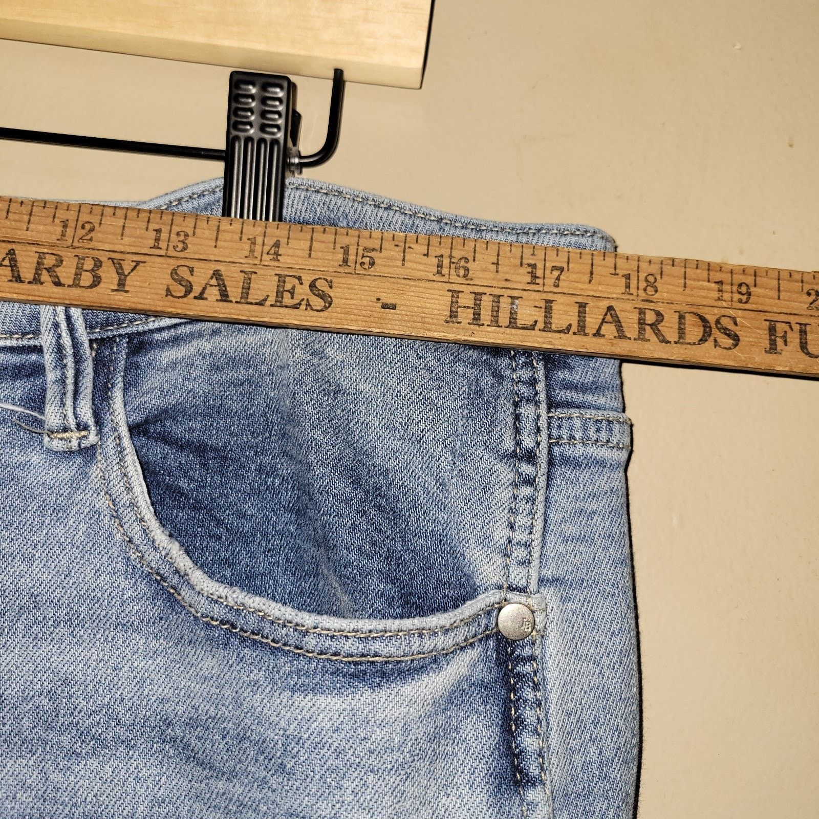 Judy Blue Judy Blue Los Angeles Flare Jeans 15/32 Bells Blue Denim Size 32" / US 10 / IT 46 - 2 Thumbnail