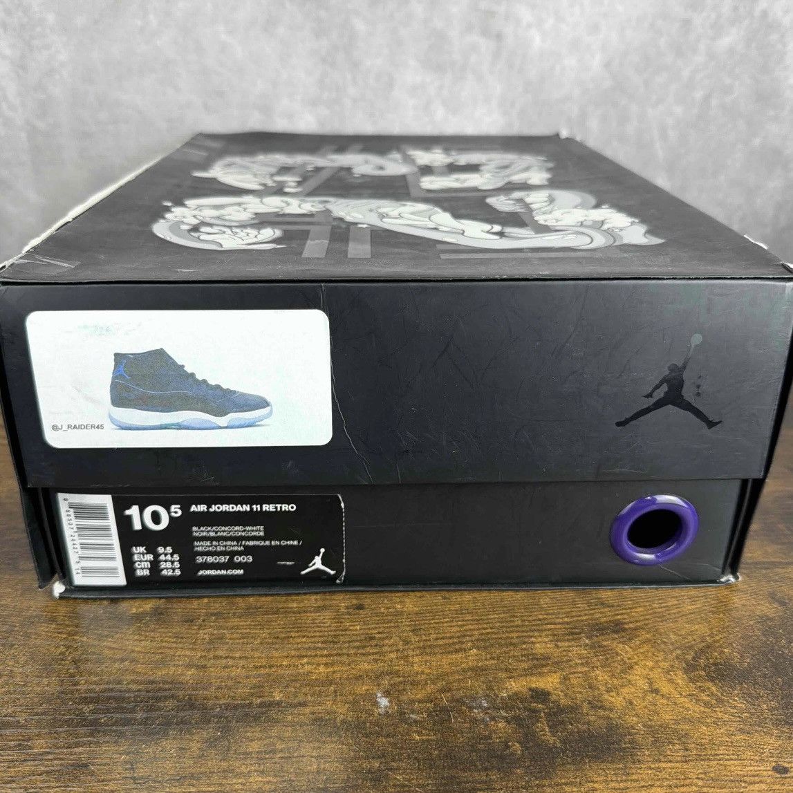 Jordan Brand Air Jordan 11 Retro High Space Jam 2016 Size 10.5 378037-003 Size US 10.5 / EU 43-44 - 10 Thumbnail