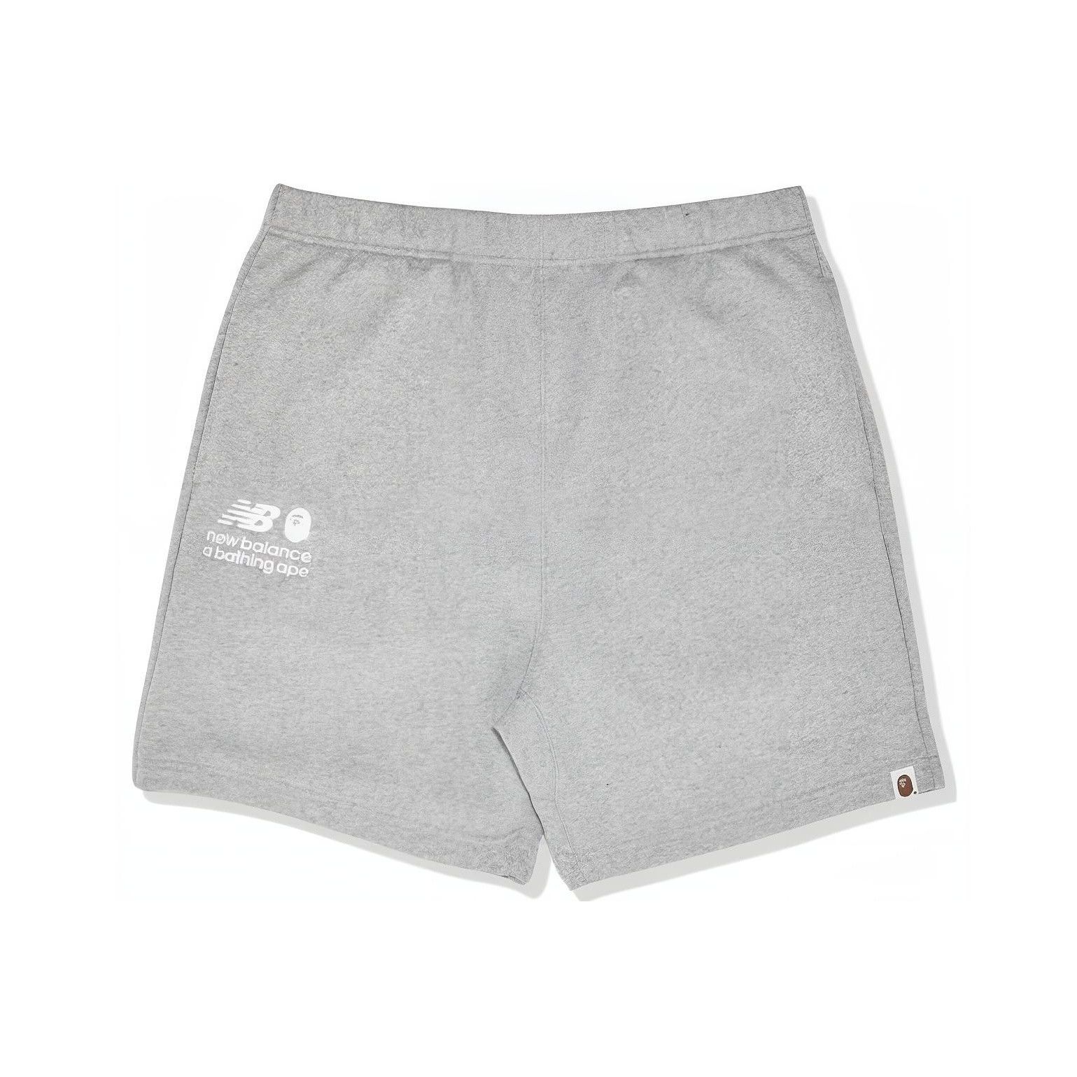 Bape A BATHING APE x New Balance Logo Shorts XL Size US 36 / EU 52 - 1 Thumbnail
