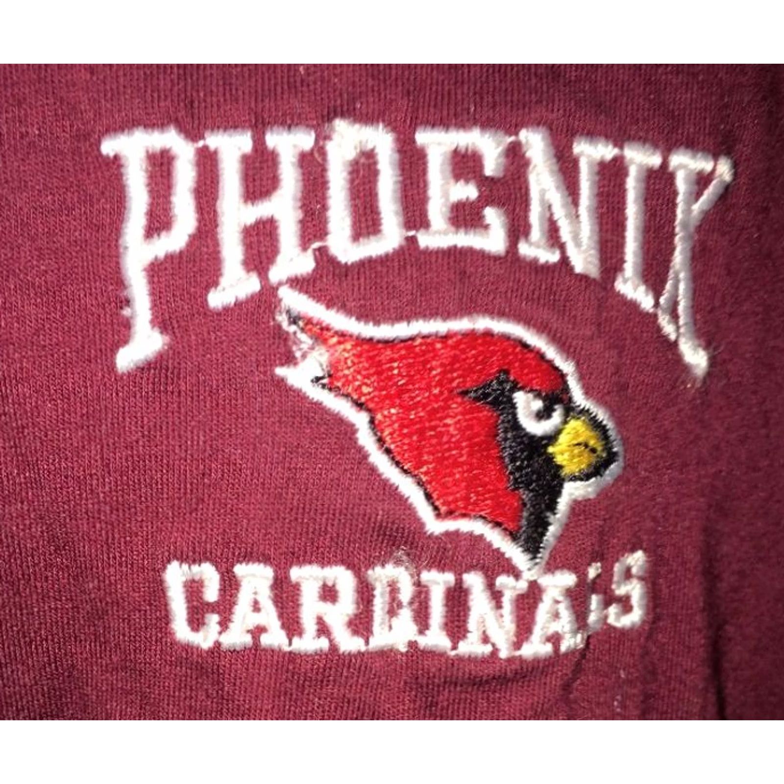 Logo 7 Vtg Logo 7 Red Arizona Cardinals Golf Polo Shirt L Mens Size US L / EU 52-54 / 3 - 3 Thumbnail