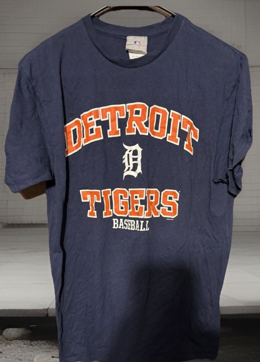 Majestic Detroit Tigers Blue T-Shirt Blue Men's Size Med MLB Size US M / EU 48-50 / 2 - 1 Thumbnail