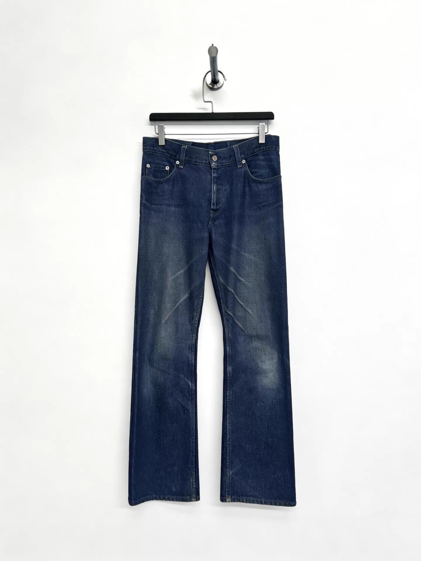 Helmut Lang Helmut Lang 1999 Washed Denim Jeans 30 Size US 30 / EU 46 - 1 Thumbnail