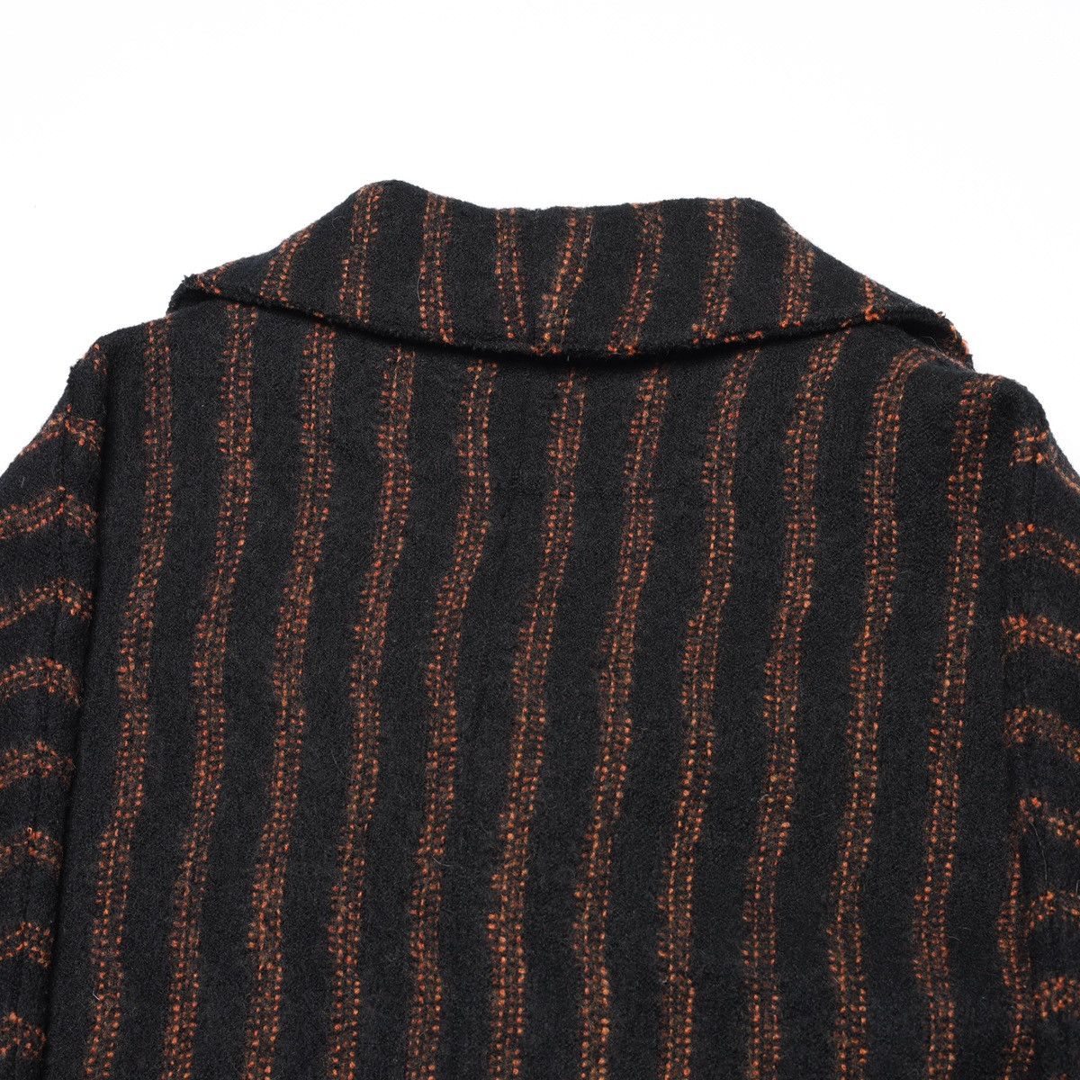 OSKA Oska Boiled Moessmer Striped Wool Jacket Abukir Cape Coat Size M / US 6-8 / IT 42-44 - 18 Thumbnail