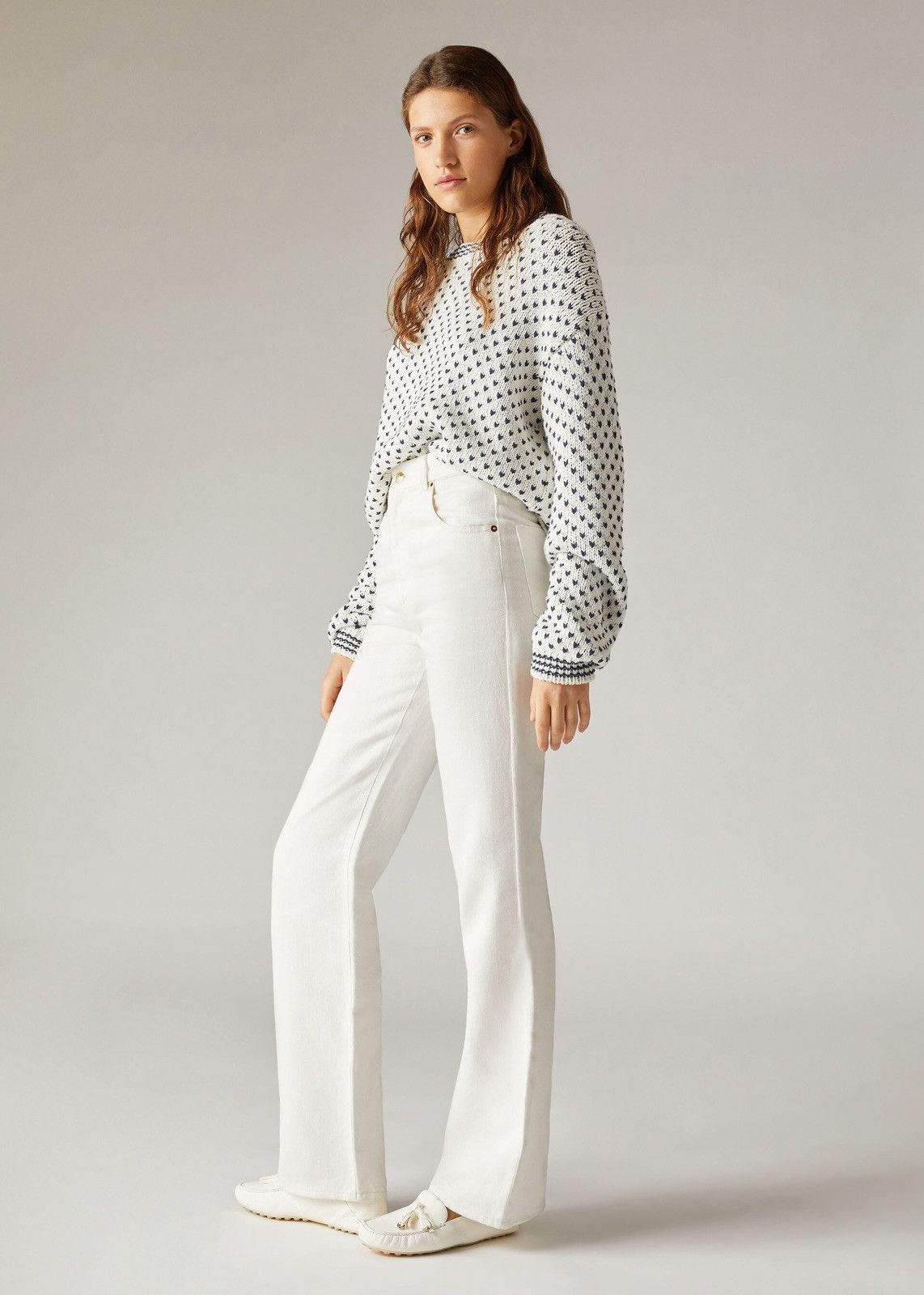 Loro Piana o1srvl11e0424 Trouser in White Size 36" / US 14 / IT 50 - 2 Thumbnail
