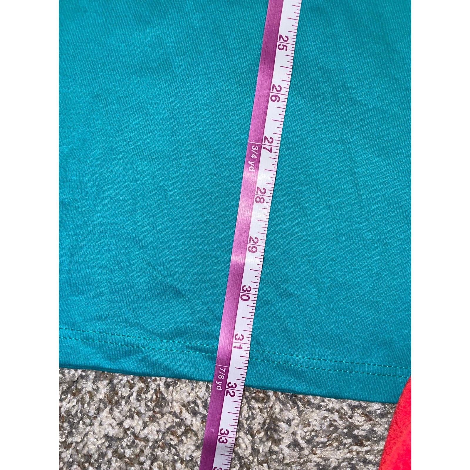 Jerzees Vintage Montana Shirt Sun Nature Teal Tee VTG 90s Large Size US L / EU 52-54 / 3 - 7 Thumbnail