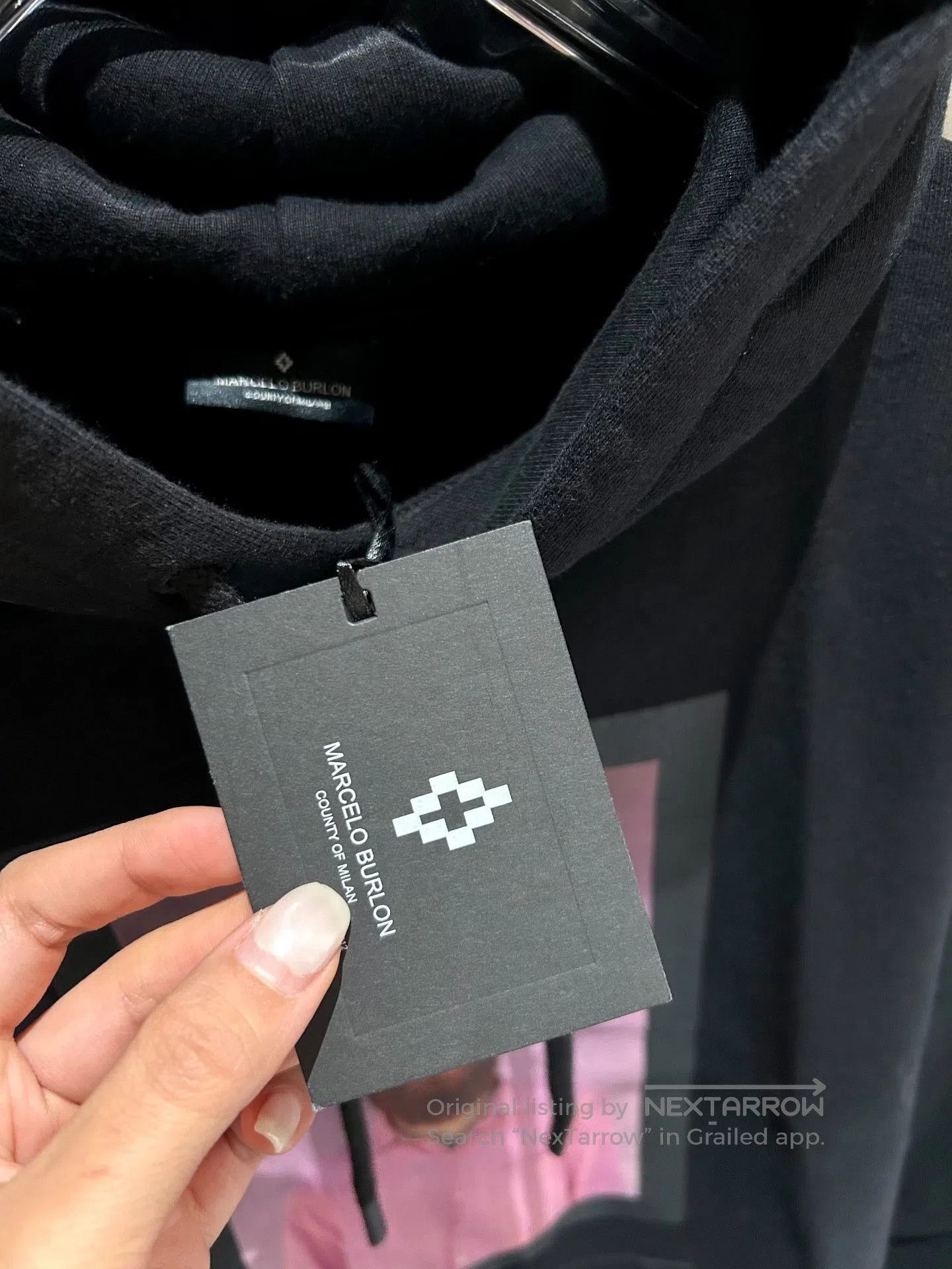 Marcelo Burlon Marcelo Burlon Black Sweatshirt. Size US M / EU 48-50 / 2 - 3 Thumbnail