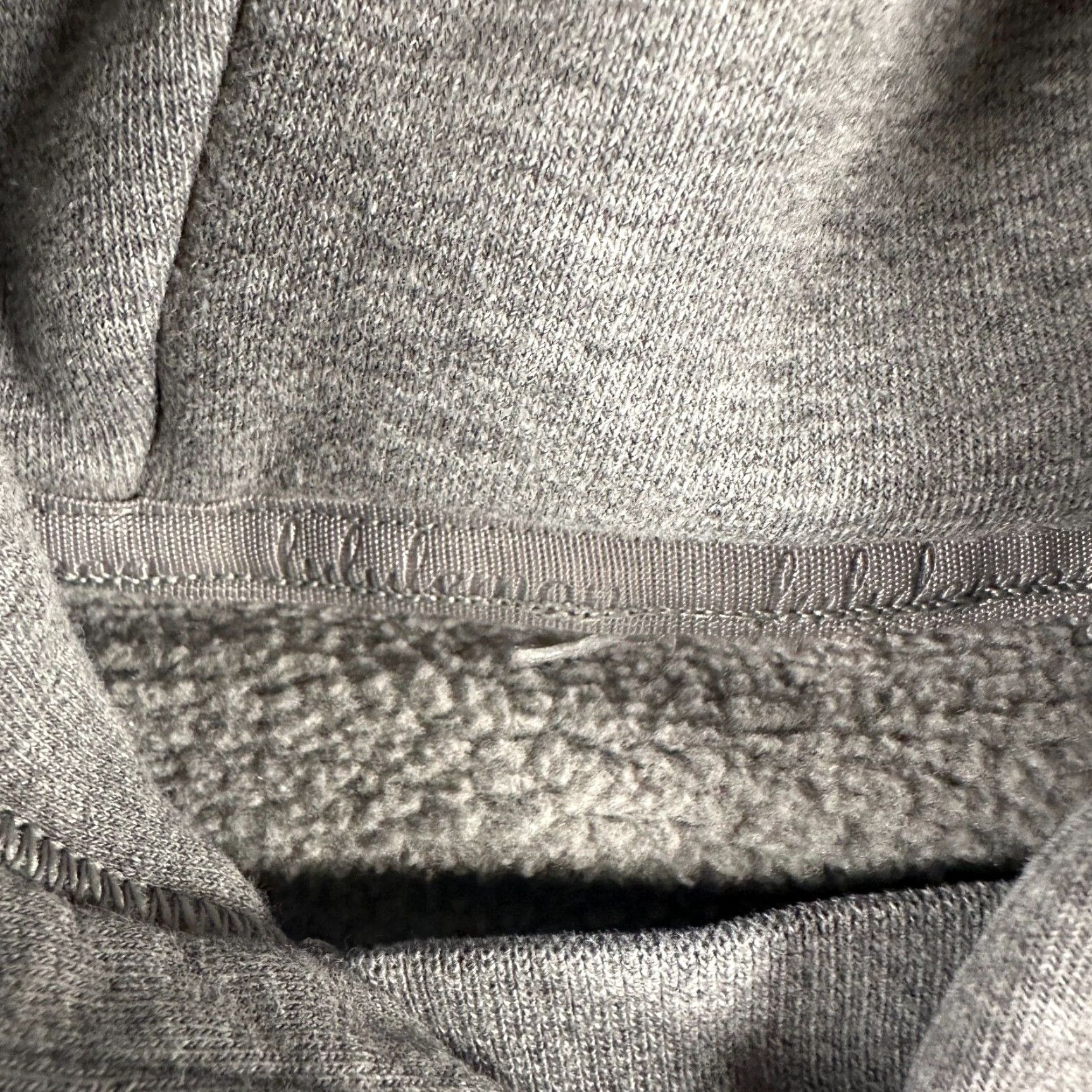 Lululemon VINTAGE Lululemon All Yours Hoodie Sweatshirt Womens 10 Gray Pullover Fleece Size L / US 10 / IT 46 - 6 Thumbnail