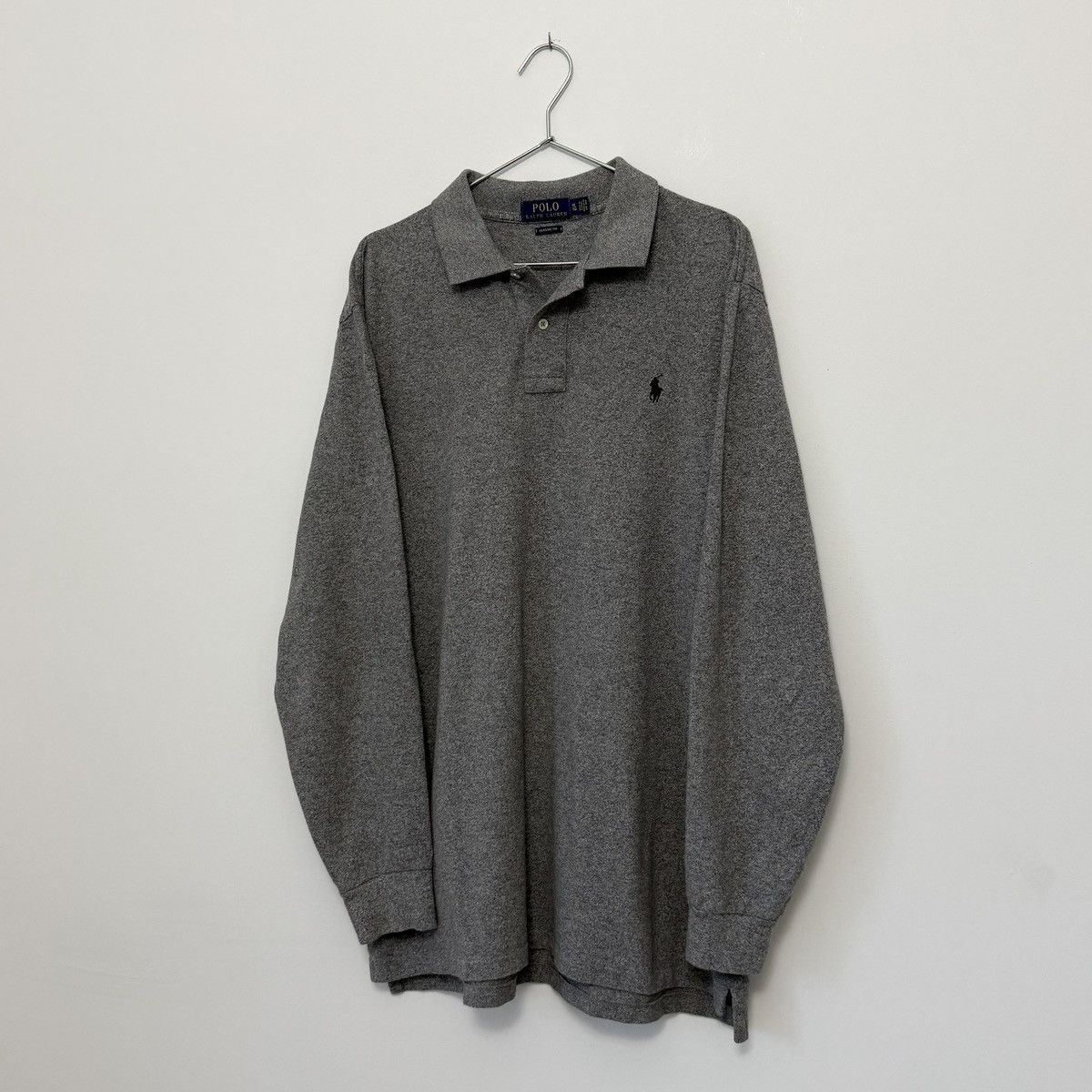 Vtg Polo Ralph Lauren Pony Longsleeve Rugby Shirt Chief Keef