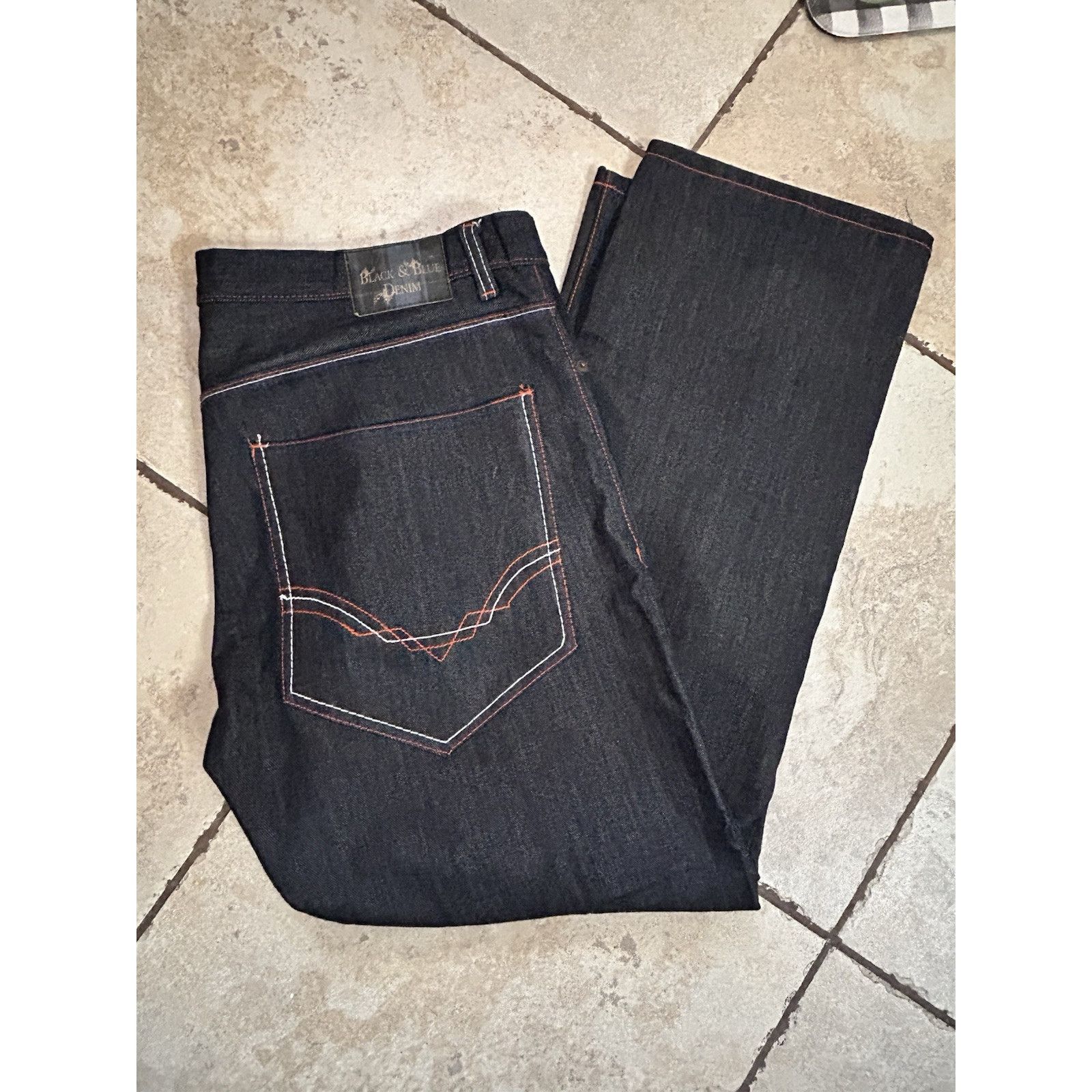 Other Black & Blue Denim jeans Men’s Straight 40x32 Relaxed Size US 40 / EU 56 - 1 Thumbnail