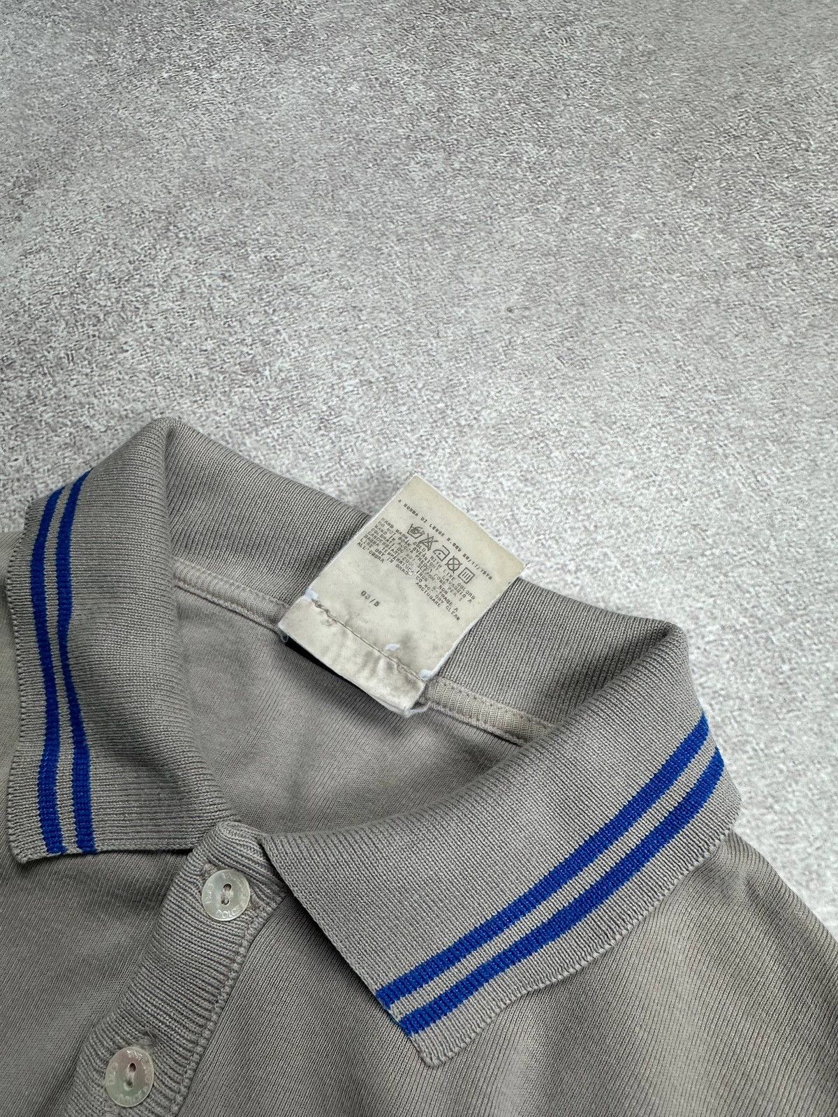 Dolce & Gabbana Vintage Dolce & Gabbana Grey Rugby Longsleeve Shirt L Size US L / EU 52-54 / 3 - 6 Thumbnail
