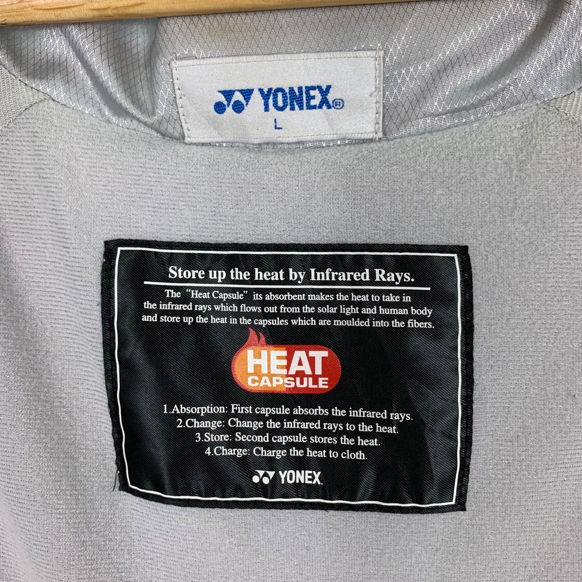 Japanese Brand YONEX Colorblock Badminton Heat Capsule Jacket #0953-C42 Size US L / EU 52-54 / 3 - 14 Thumbnail