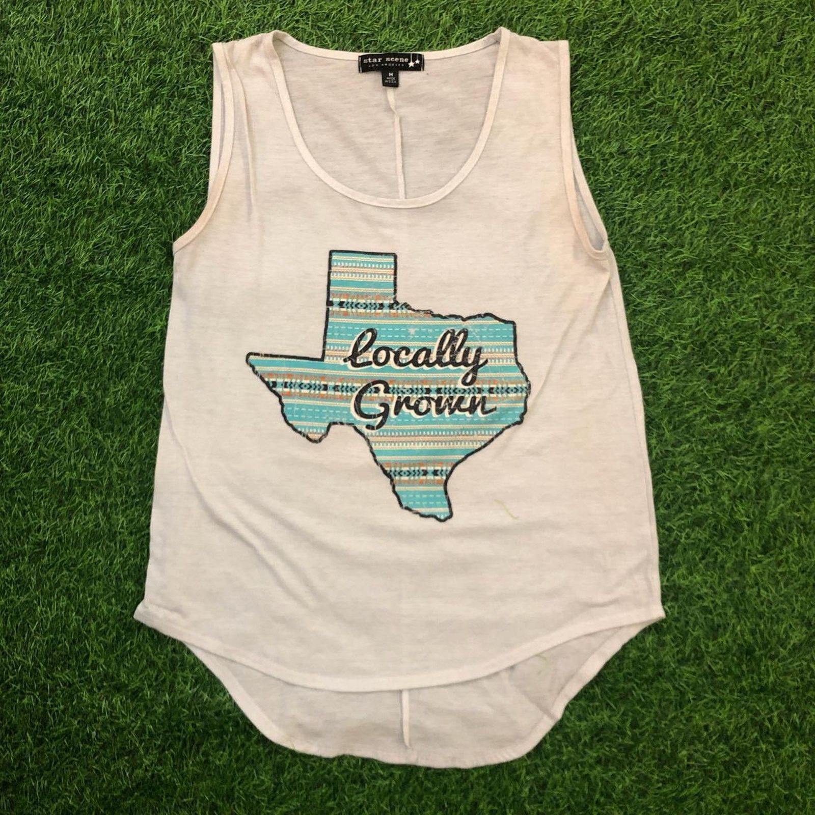 Other Women’s Star Scene Texas ‘Locally Grown’ Graphic Tank Top Size M / US 6-8 / IT 42-44 - 1 Thumbnail