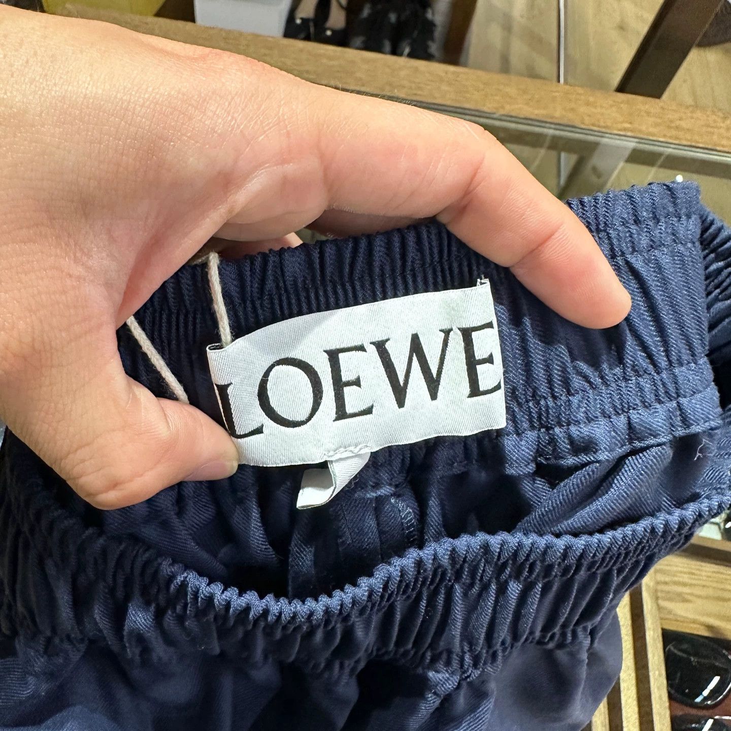 Loewe Loewe mar38 snap trim wool pants size S Size 26" / US 2 / IT 38 - 3 Thumbnail