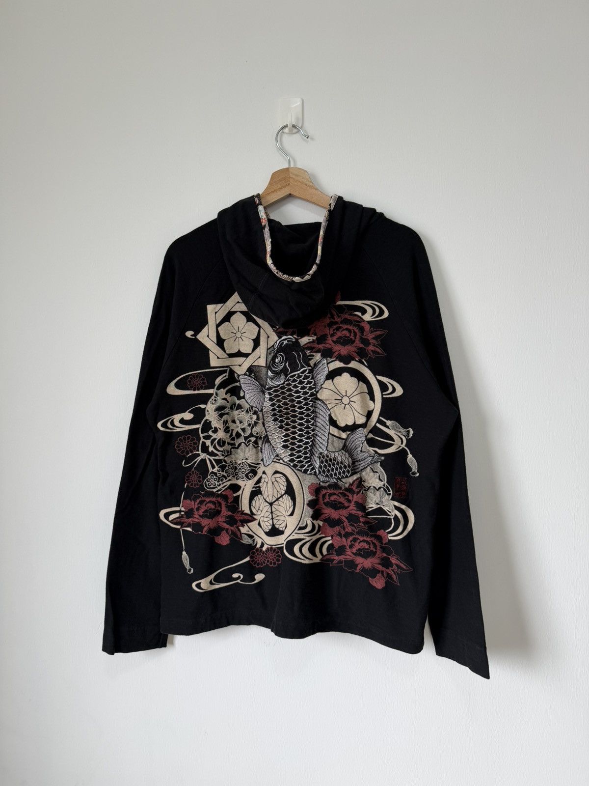 Karakuri Tamashii Vintage Karakuri Tamashi Sukajan Hoodie Size US XL / EU 56 / 4 - 1 Thumbnail