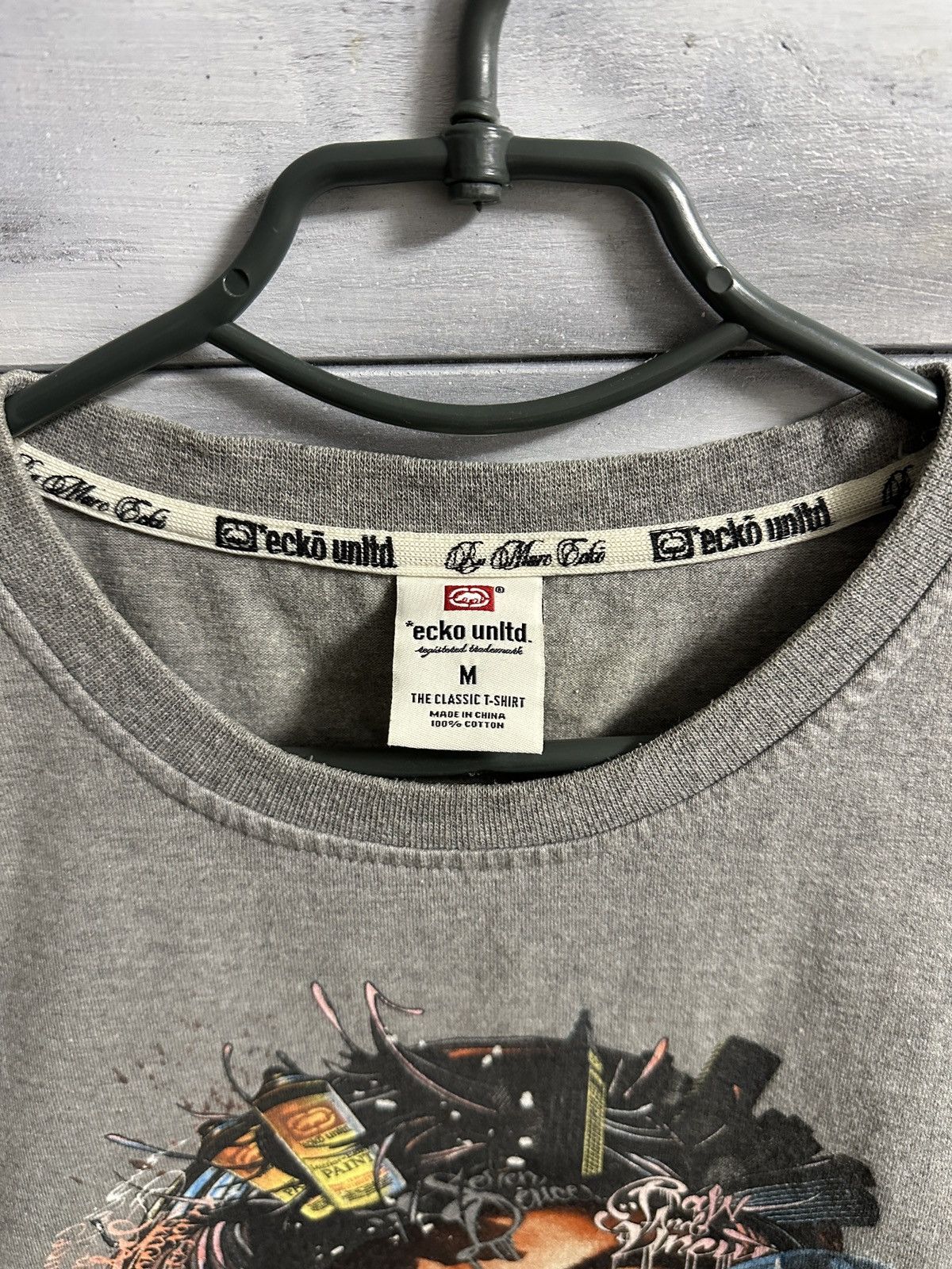 Ecko Unltd. Rare Vintage T-Shirt Ecko UNLTD Rap Skateboarding Style Y2K Size US M / EU 48-50 / 2 - 9 Thumbnail