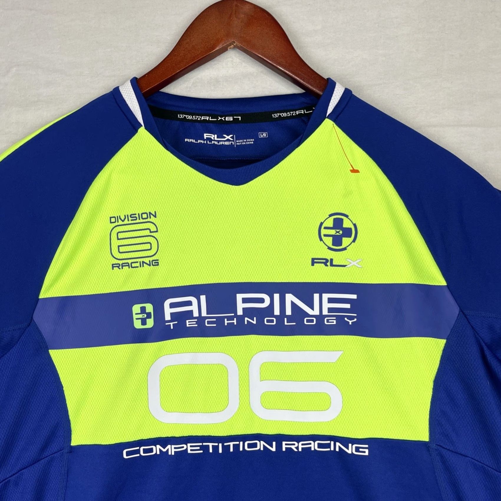 RLX Ralph Lauren Ralph Lauren RLX Shirt Mens Large Blue Alpine Technology Competition Racing Shirt Size US L / EU 52-54 / 3 - 4 Thumbnail