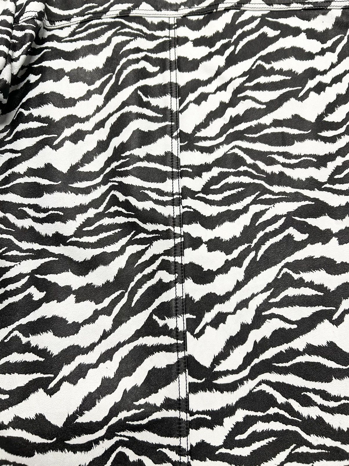 Saint Laurent Paris SS2016 1/1 Sample Zebra Leather Blazer Size US M / EU 48-50 / 2 - 9 Thumbnail