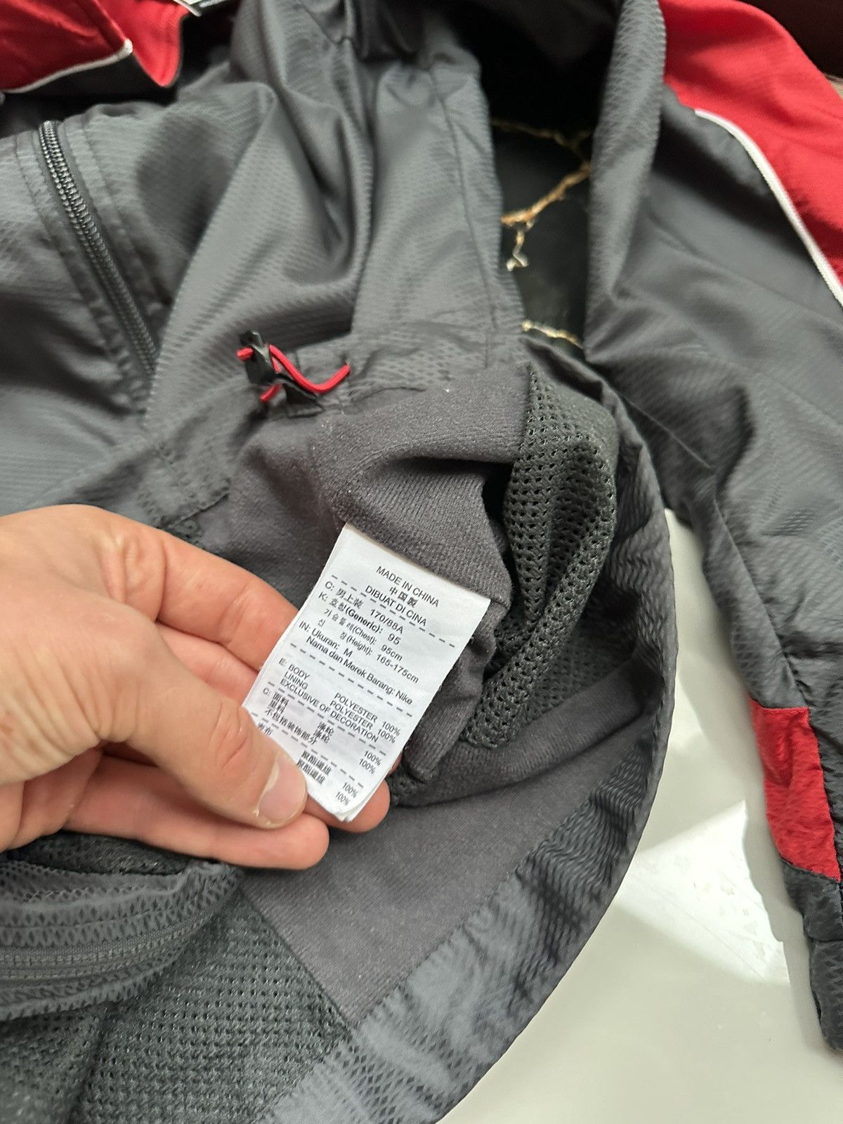 Nike × Vintage NIKE VINTAGE BASIC LOGO STREETWEAR LIGHT JACKET Size US M / EU 48-50 / 2 - 6 Thumbnail