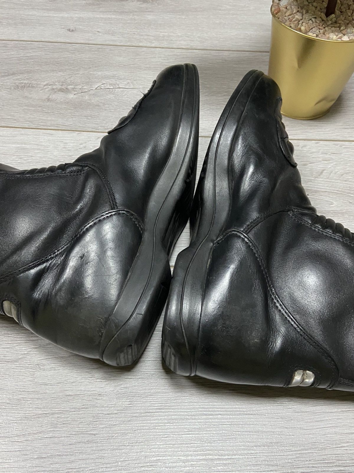 Alpinestars Alpinestars leather MOTO racing boots Size US 11.5 / EU 44-45 - 16 Thumbnail