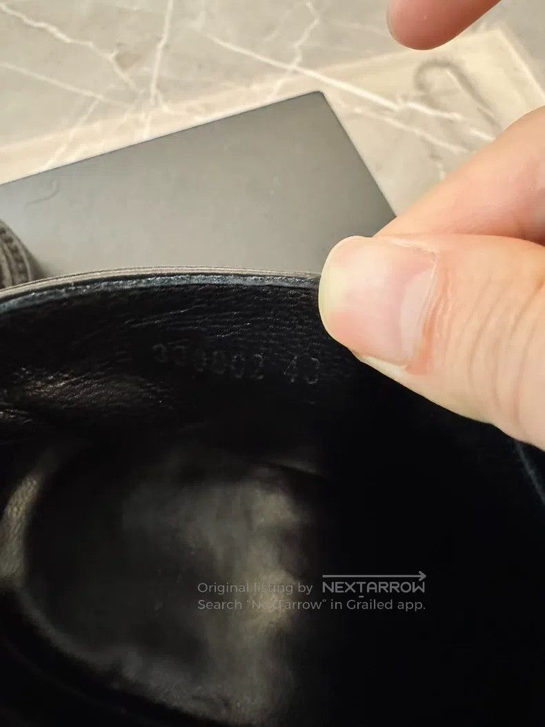 Saint Laurent Paris Saint Laurent Paris Zipper Leather Shoes Size US 10 / EU 43 - 3 Thumbnail