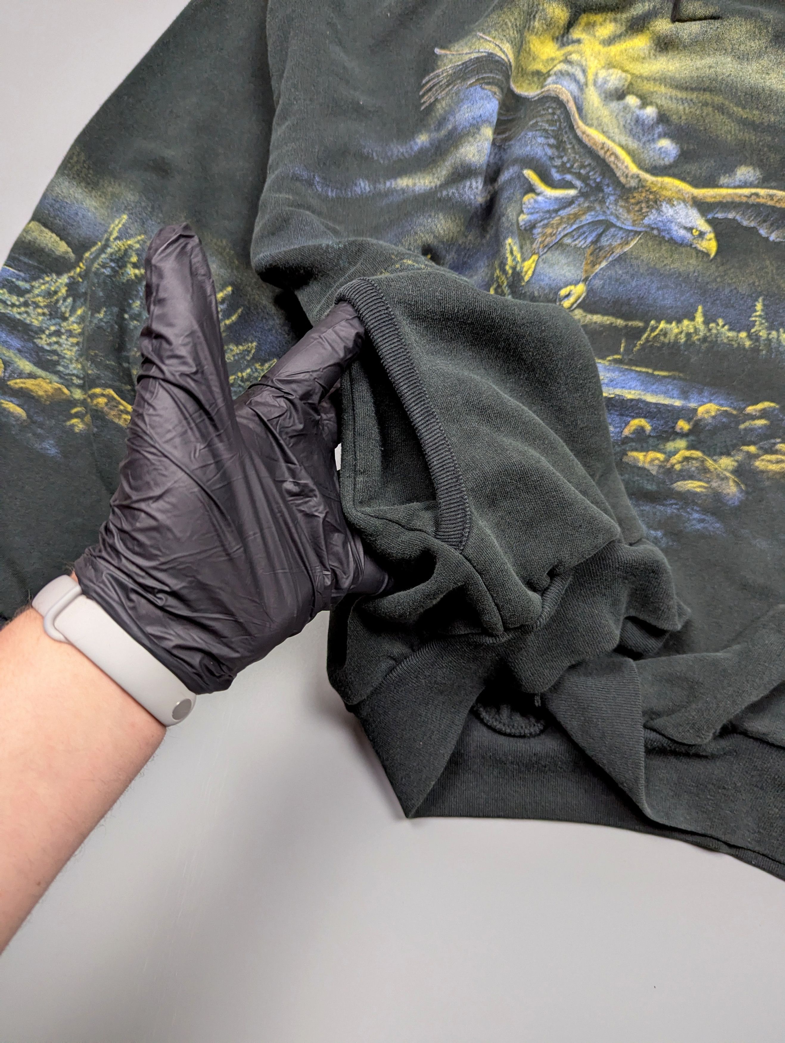Vintage ART UNLIMITED VTG Sweatshirt/Sweater Nature & Eagles Print Size US XXL / EU 58 / 5 - 8 Thumbnail