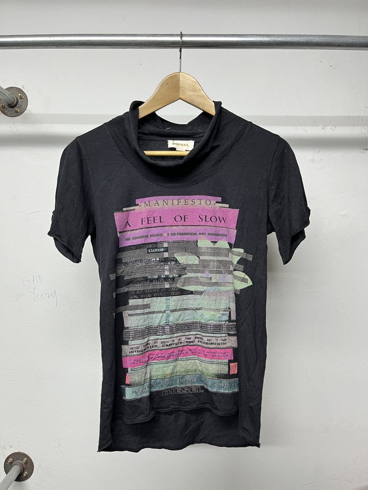 Diesel Diesel Seditionaries Punk Poem Quotes Junya Watanabe Style Size S / US 4 / IT 40 - 1 Thumbnail