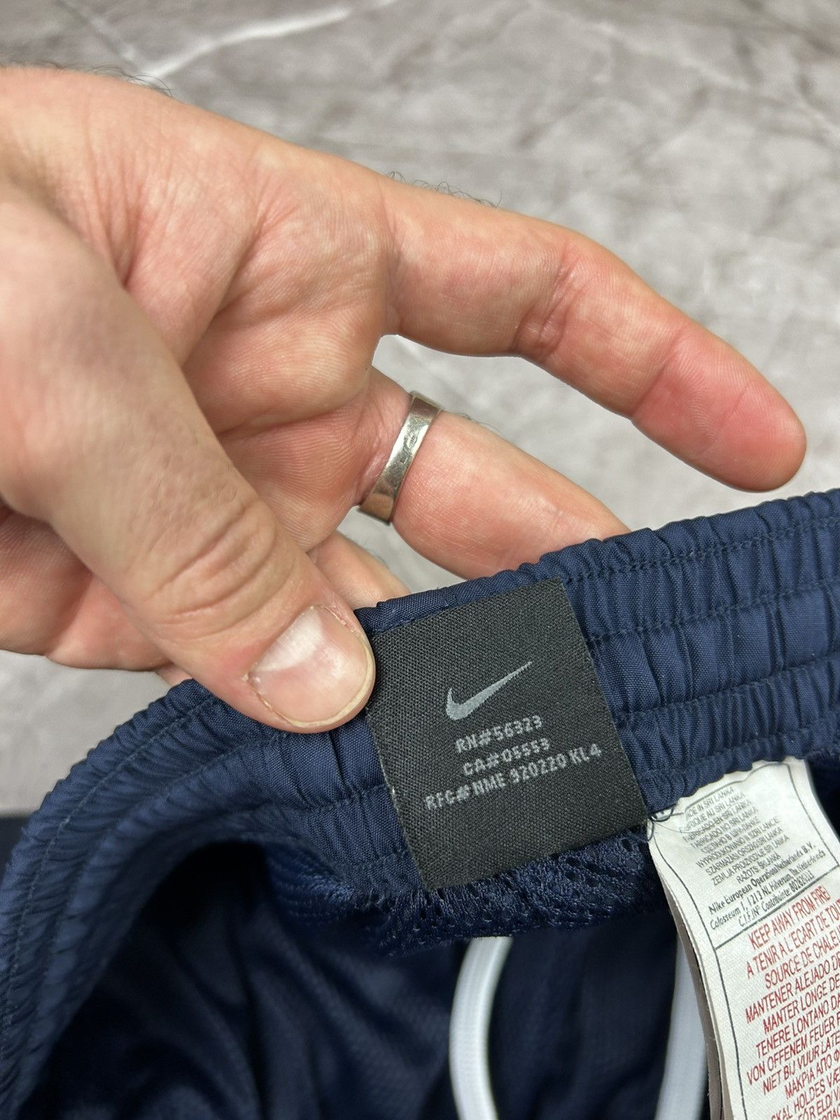 Nike × Vintage Nike Vintage Track Pants Nylon Gorpcore Drill Parachute Size US 32 / EU 48 - 6 Thumbnail
