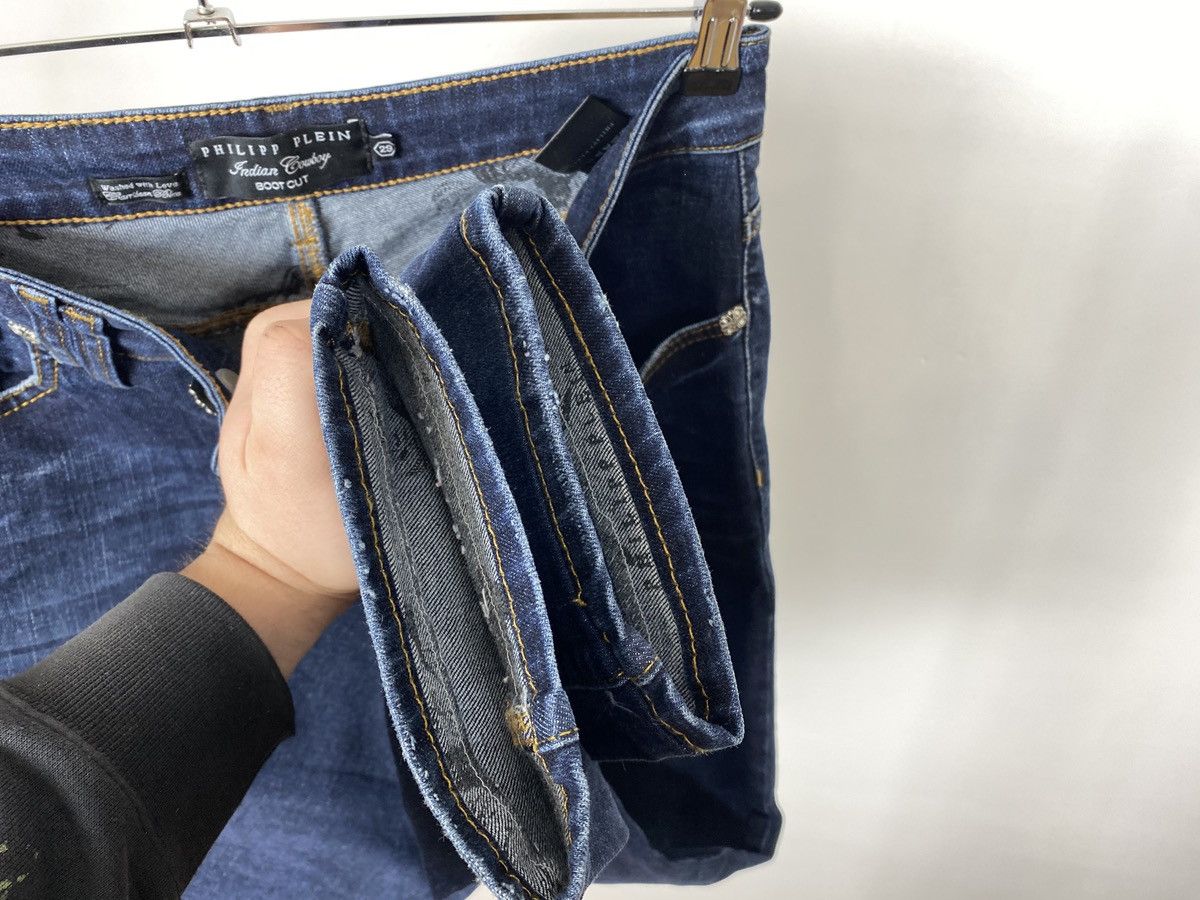 Philipp Plein Philipp Plein Indian Cowboy Jeans Size 29" - 6 Thumbnail