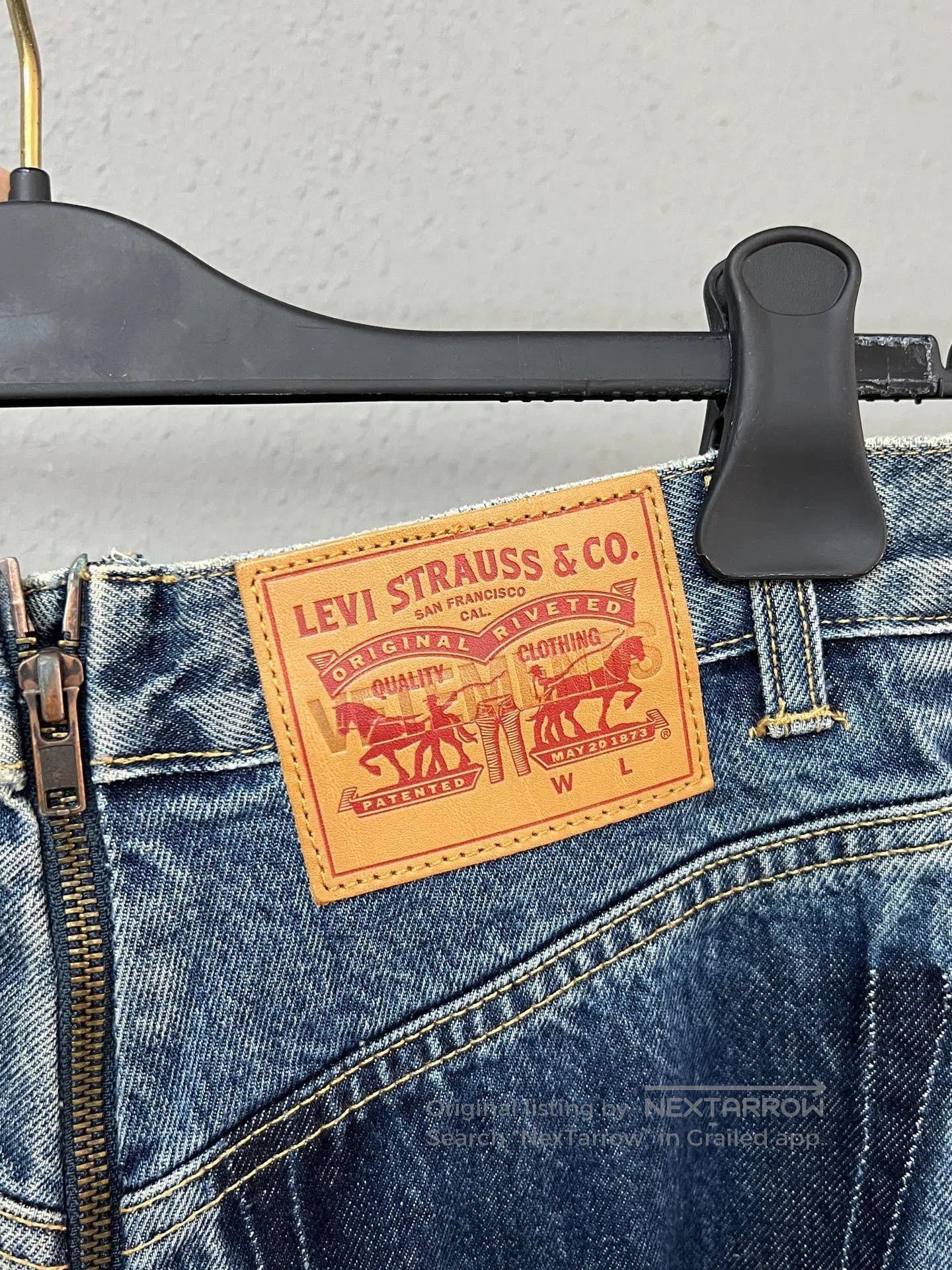 Vetements Vetements Runway Patchwork Four-Zip Jeans. Size 26" / US 2 / IT 38 - 3 Thumbnail