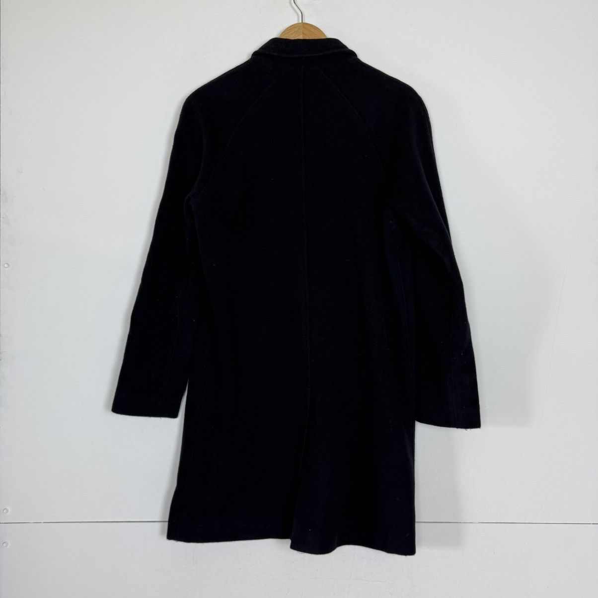 A.P.C. A.P.C. Rue Madame Paris Wool Mac Coat Navy Size US XS / EU 42 / 0 - 7 Thumbnail