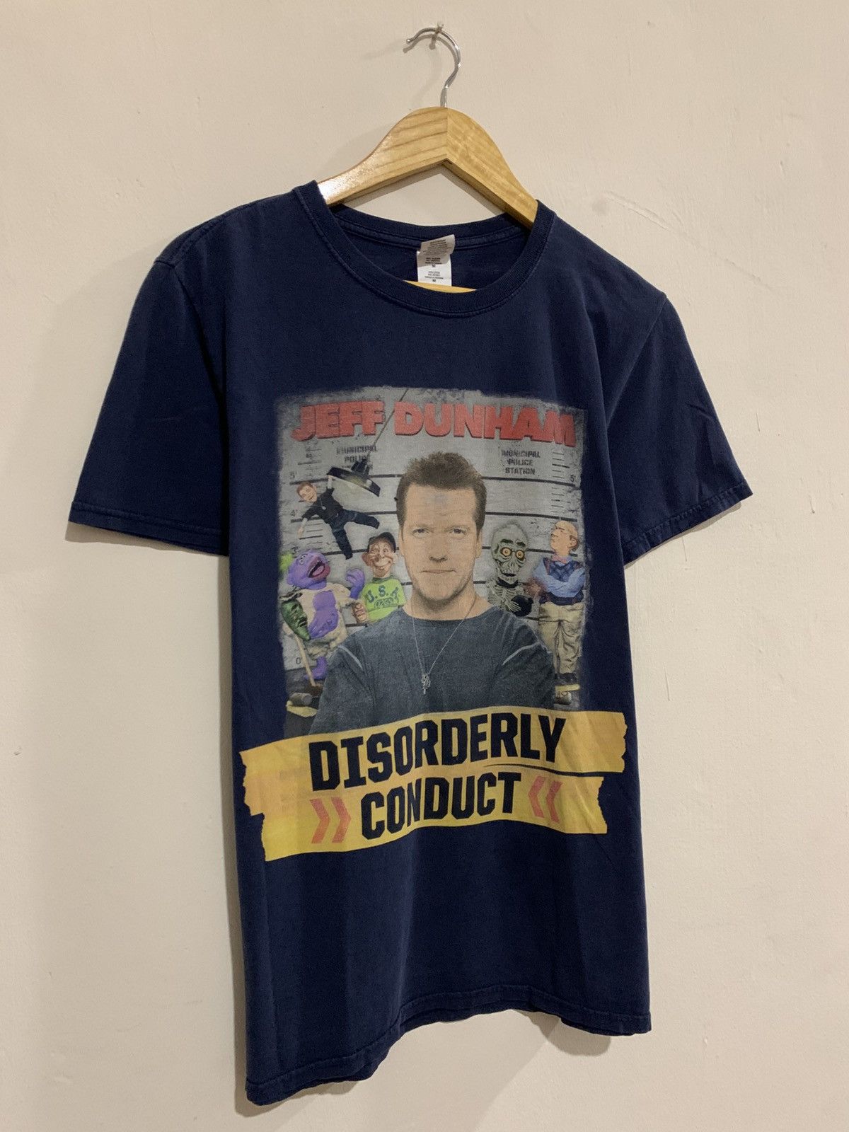 Vintage Vintage Jeff Dunham Grapic T-Shirt Size US M / EU 48-50 / 2 - 2 Thumbnail