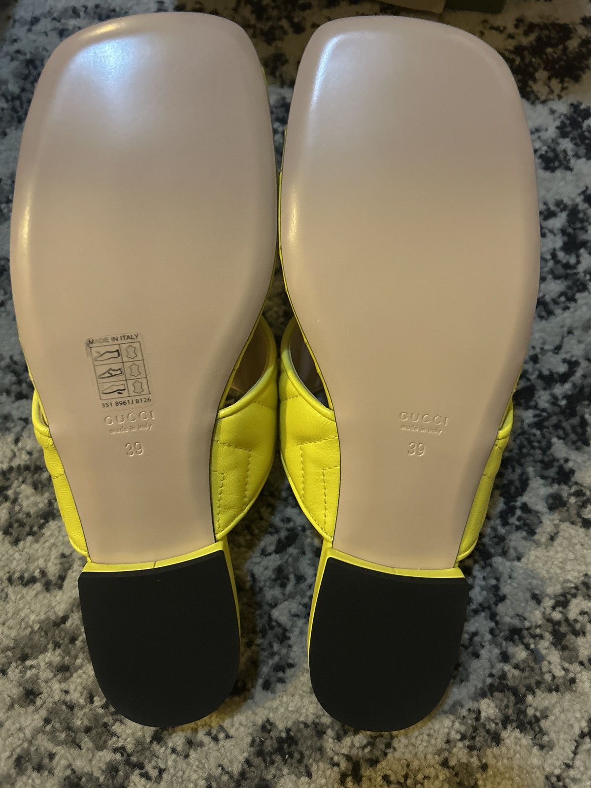 Gucci Gucci Double G Thong Sandal Flip Flop Acid Lime Size US 9 / IT 39 - 7 Thumbnail