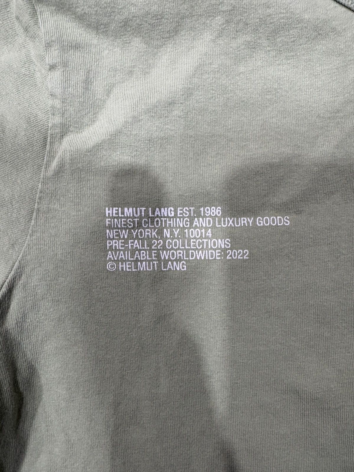 Helmut Lang Helmut Lang Spray Logo T-Shirt Size US S / EU 44-46 / 1 - 2 Thumbnail