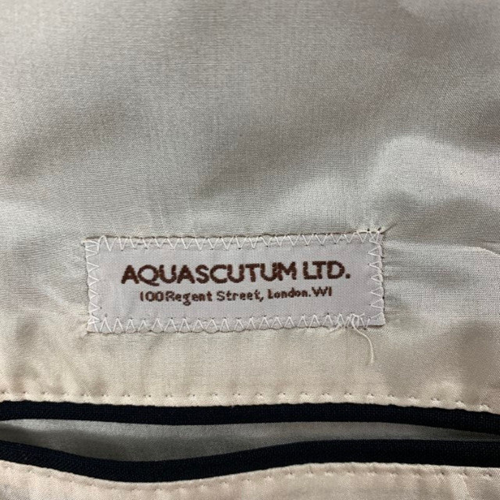 Aquascutum AQUASCUTUM Size 40 Black Wool Silk Shawl Collar Sport Coat Size 40R - 5 Thumbnail