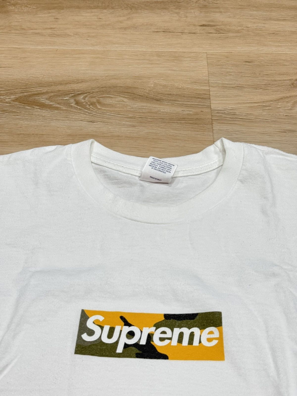 トップス Supreme box logo tee brooklyn L Supreme Brooklyn Box Logo T-shirt | White | FARFETCH