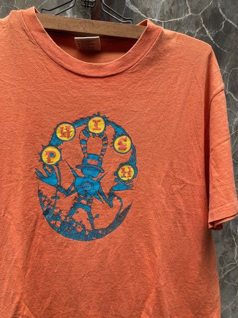 image of Band Tees x Vintage 1995 Phish Electrified Robot Vintage T-Shirt in Orange, Men's (Size Medium)